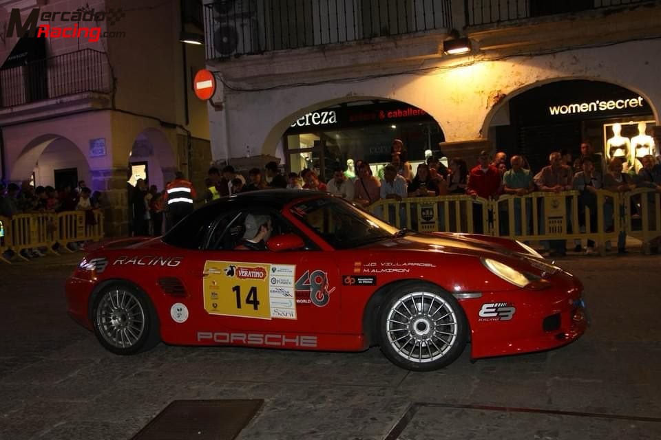 Porsche boxster s para rally y circuito