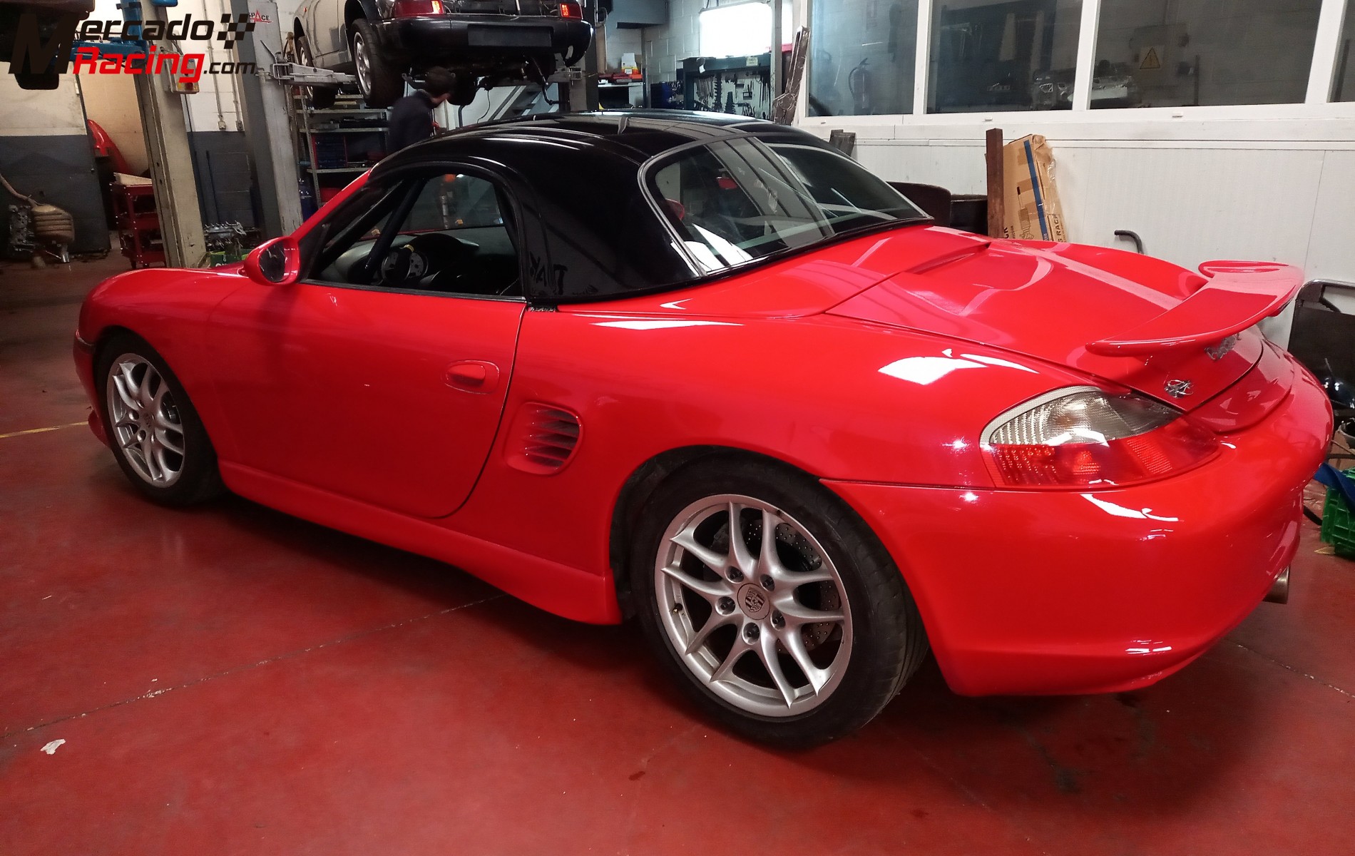 Porsche boxster s para rally y circuito