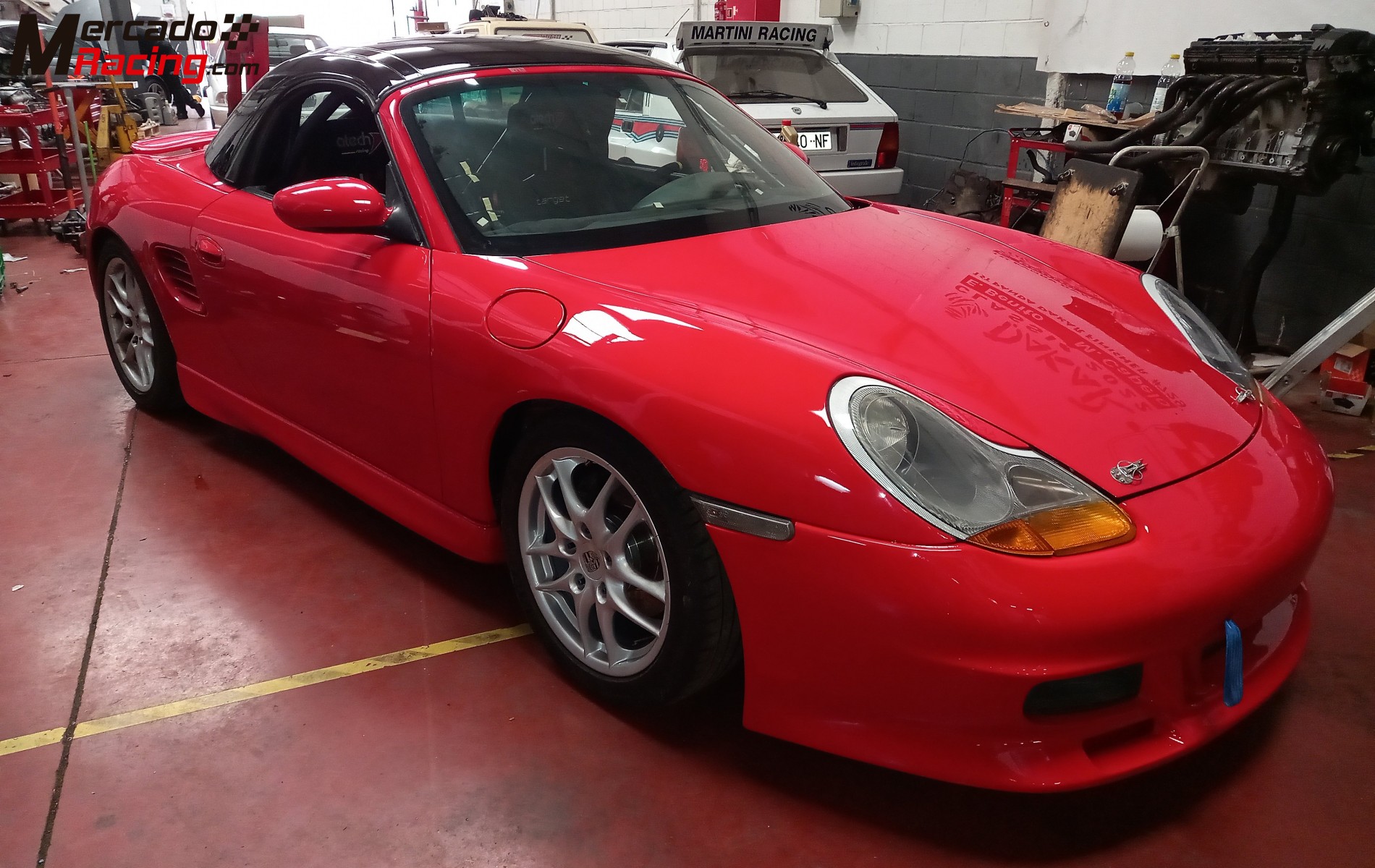 Porsche boxster s para rally y circuito