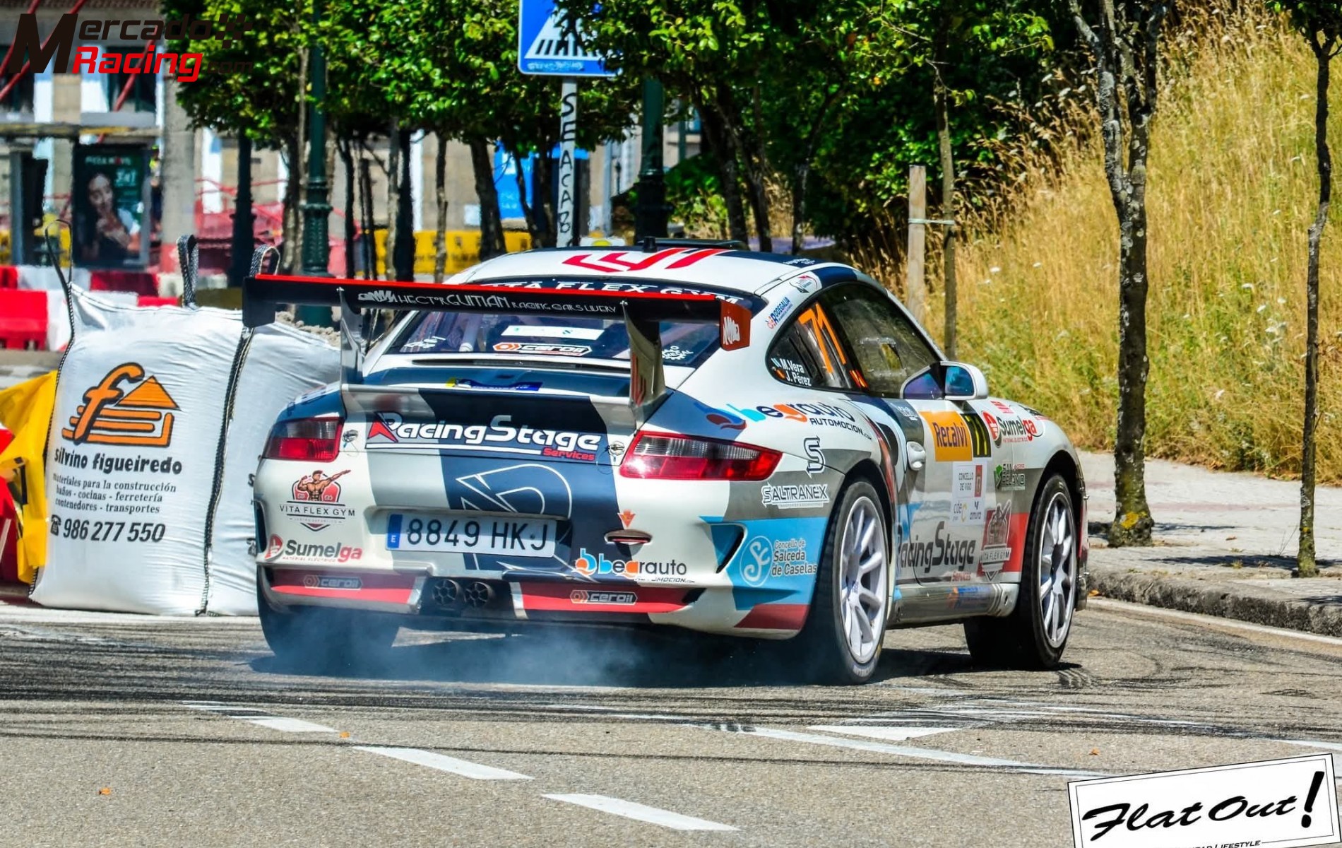 Porsche 997 gt3 rallye ex vallejo