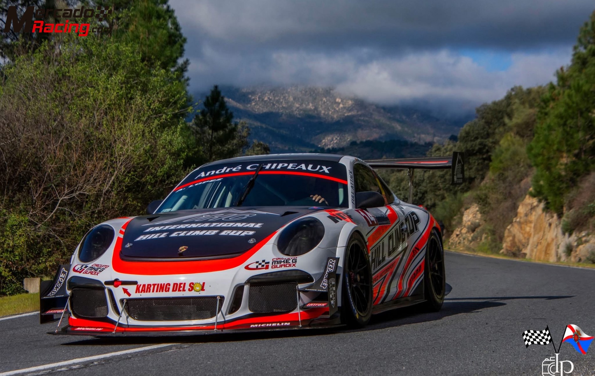 Porsche 991 cup r ,hill climb monster 