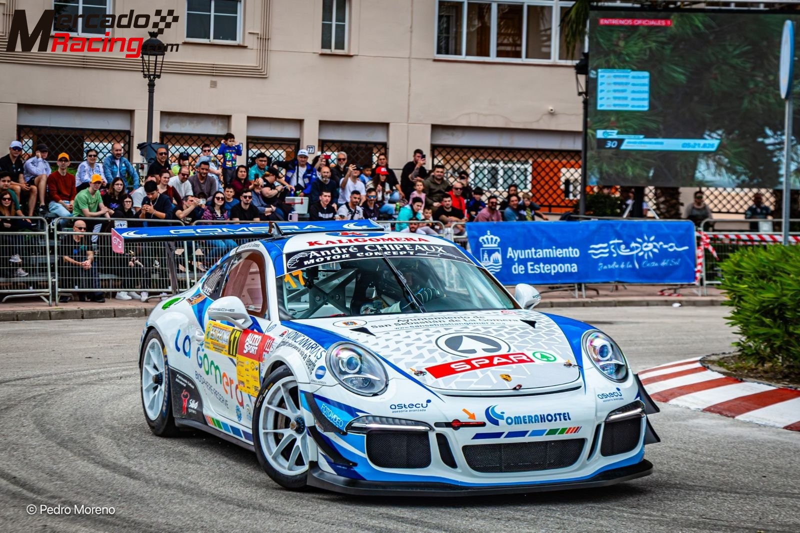 Porsche 991.1 gt3 cup rally / montaña – bosch motorsport – cosworth – barras fia de rally –