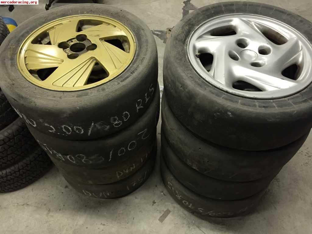 Llantas opel y citroen con slicks