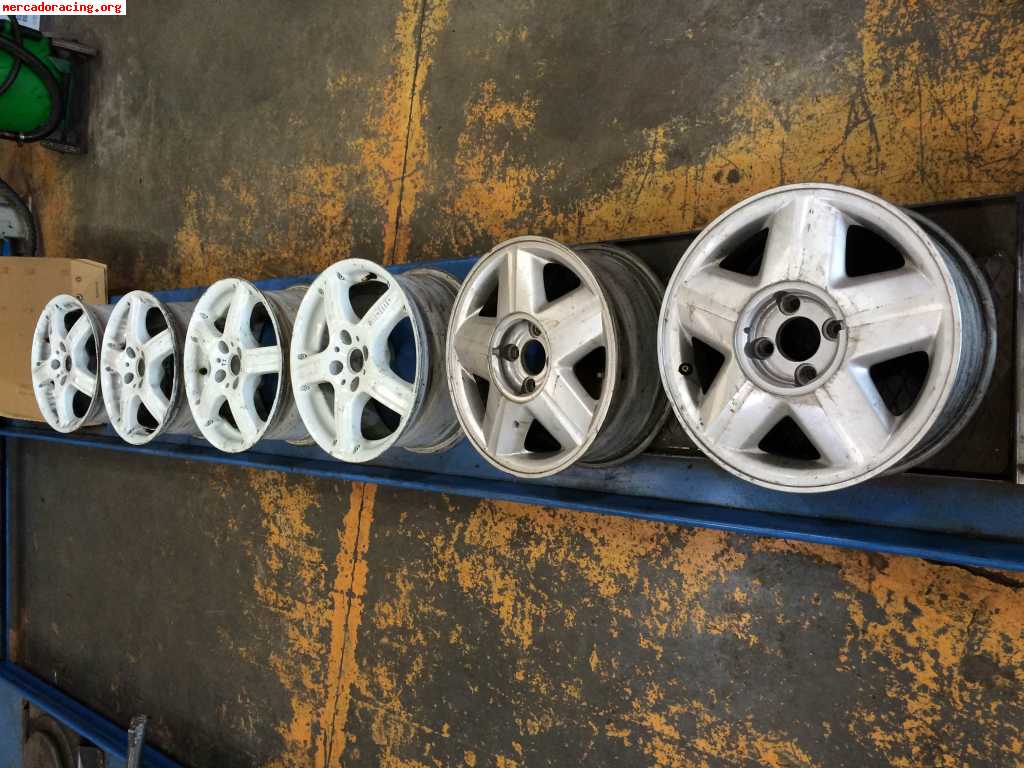 2 llantas clio sport   4 llantas momo  7.0x15  (200€)