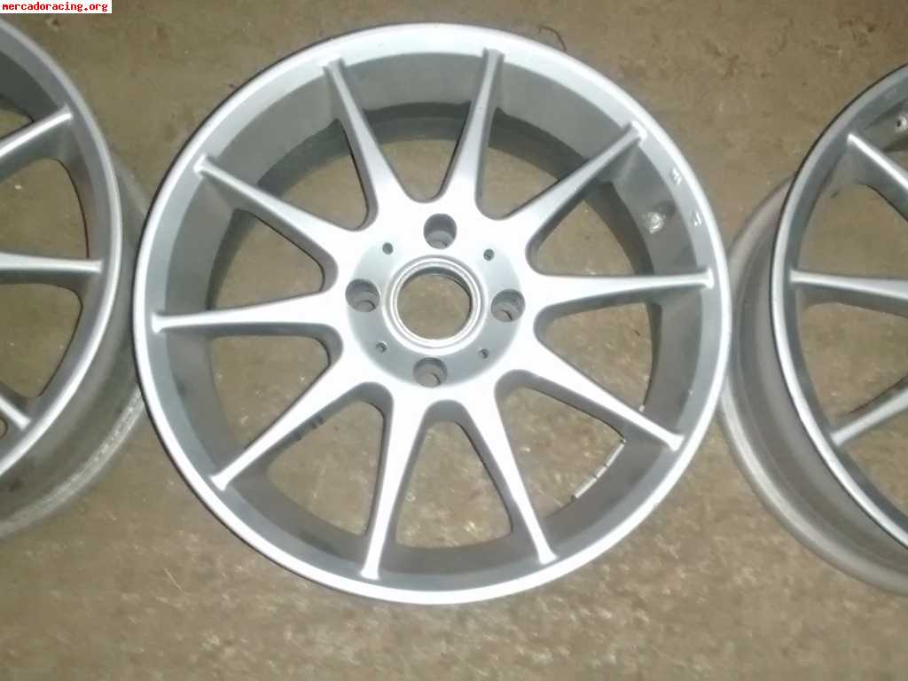 Llantas kosei 16 4x108 et35 recién pintadas