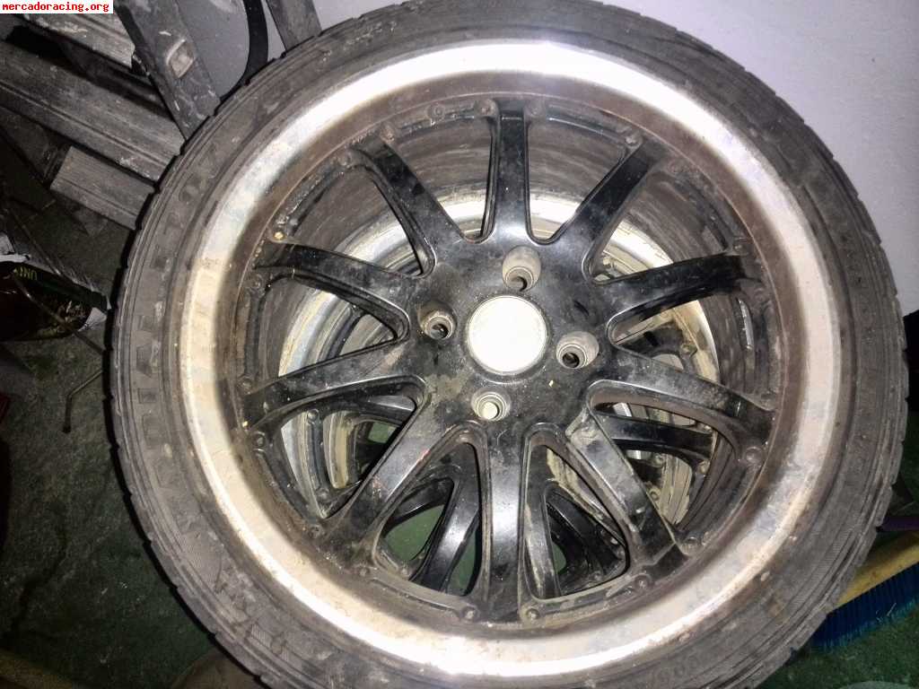 Llantas en 17   4-108 con neumáticos de calle 250€