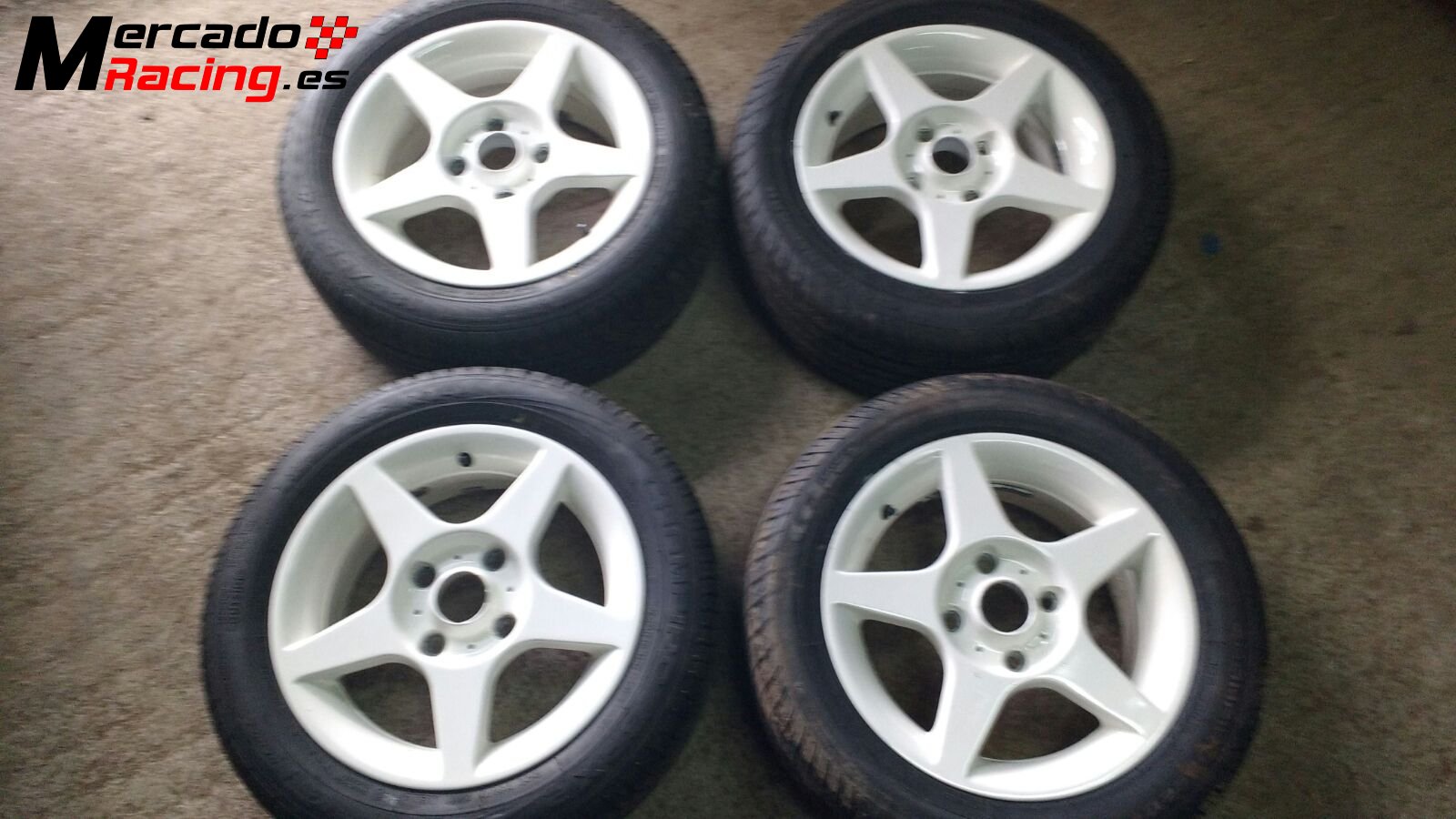 Llantas 4x108 14  y separadores 