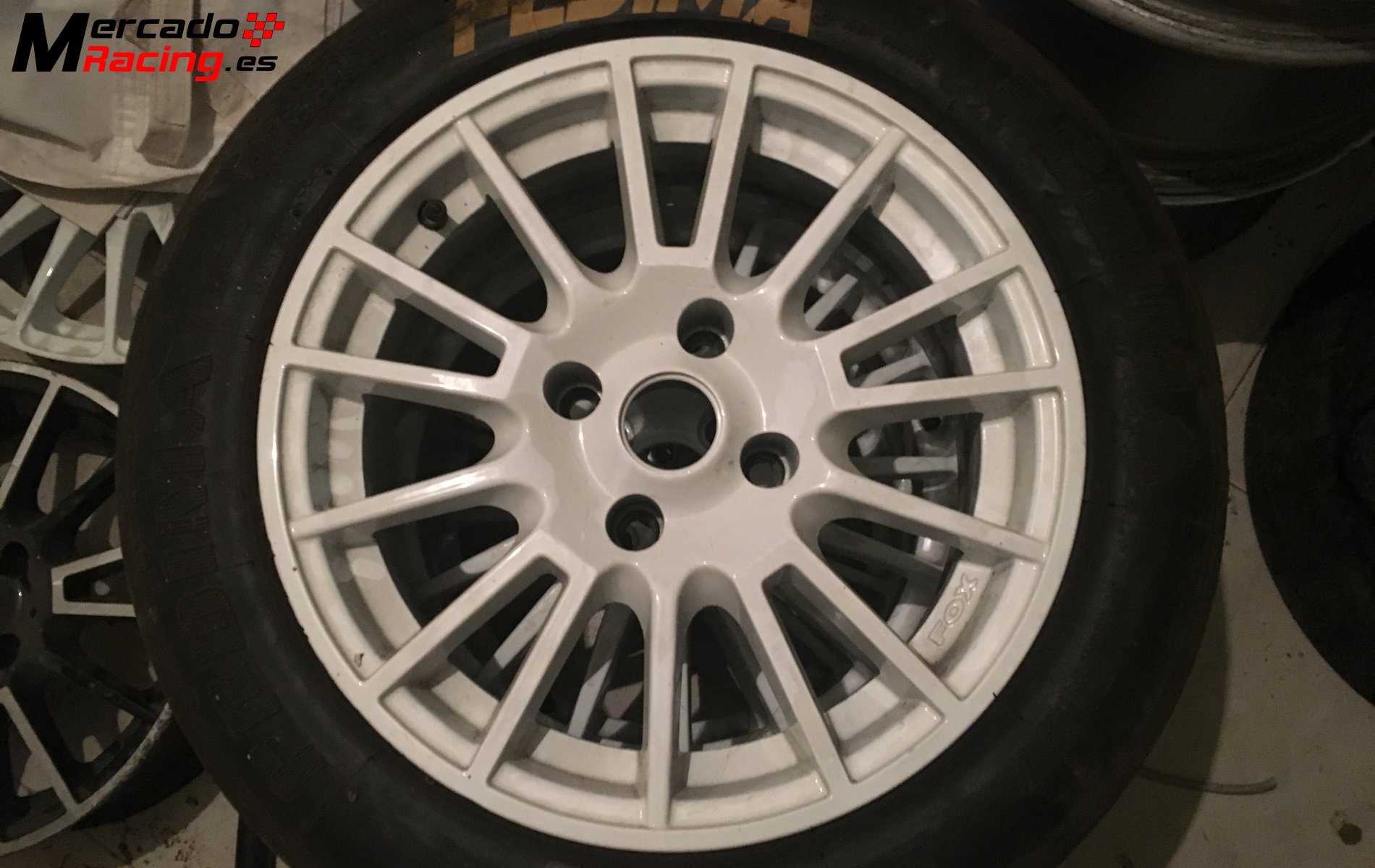 Llantas con neumáticos en 15 para peugeot citroen 