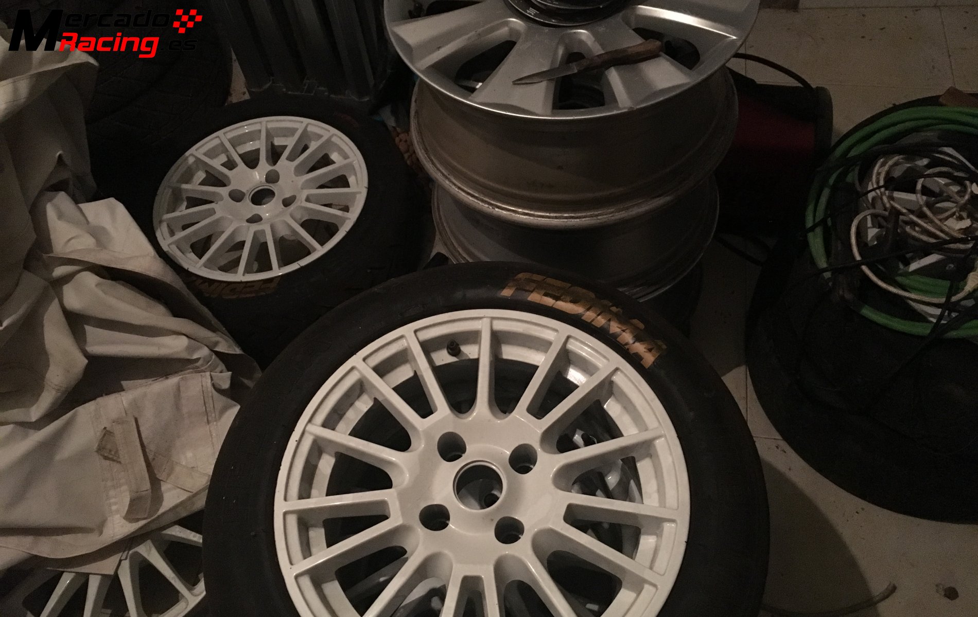 Llantas con neumáticos en 15 para peugeot citroen 