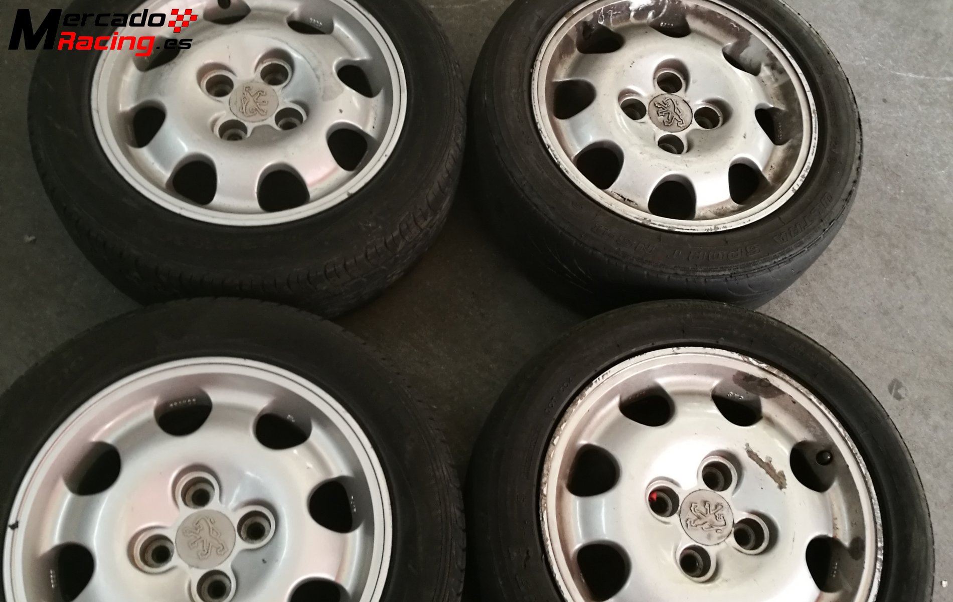 Llantas originales peugeot 205gti