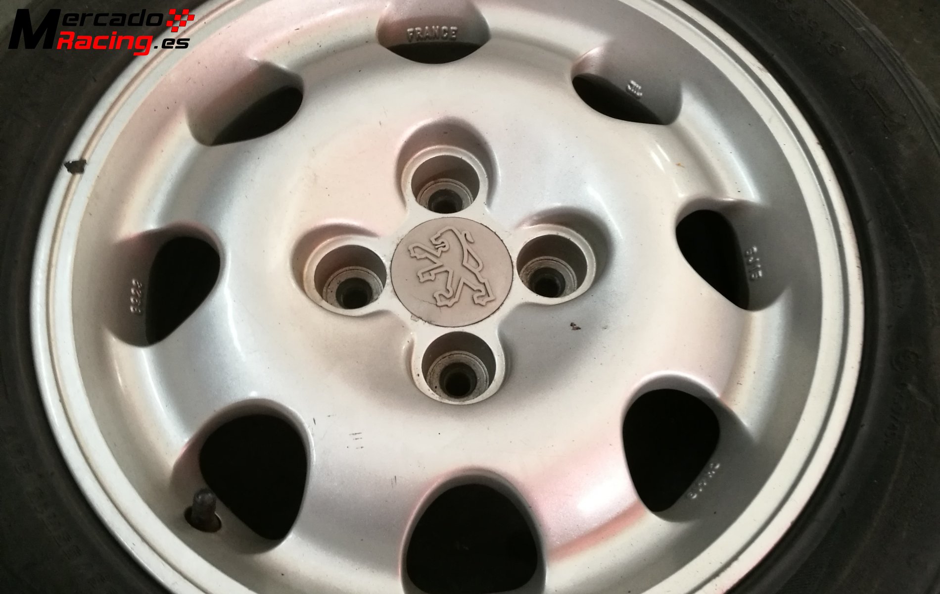 Llantas originales peugeot 205gti