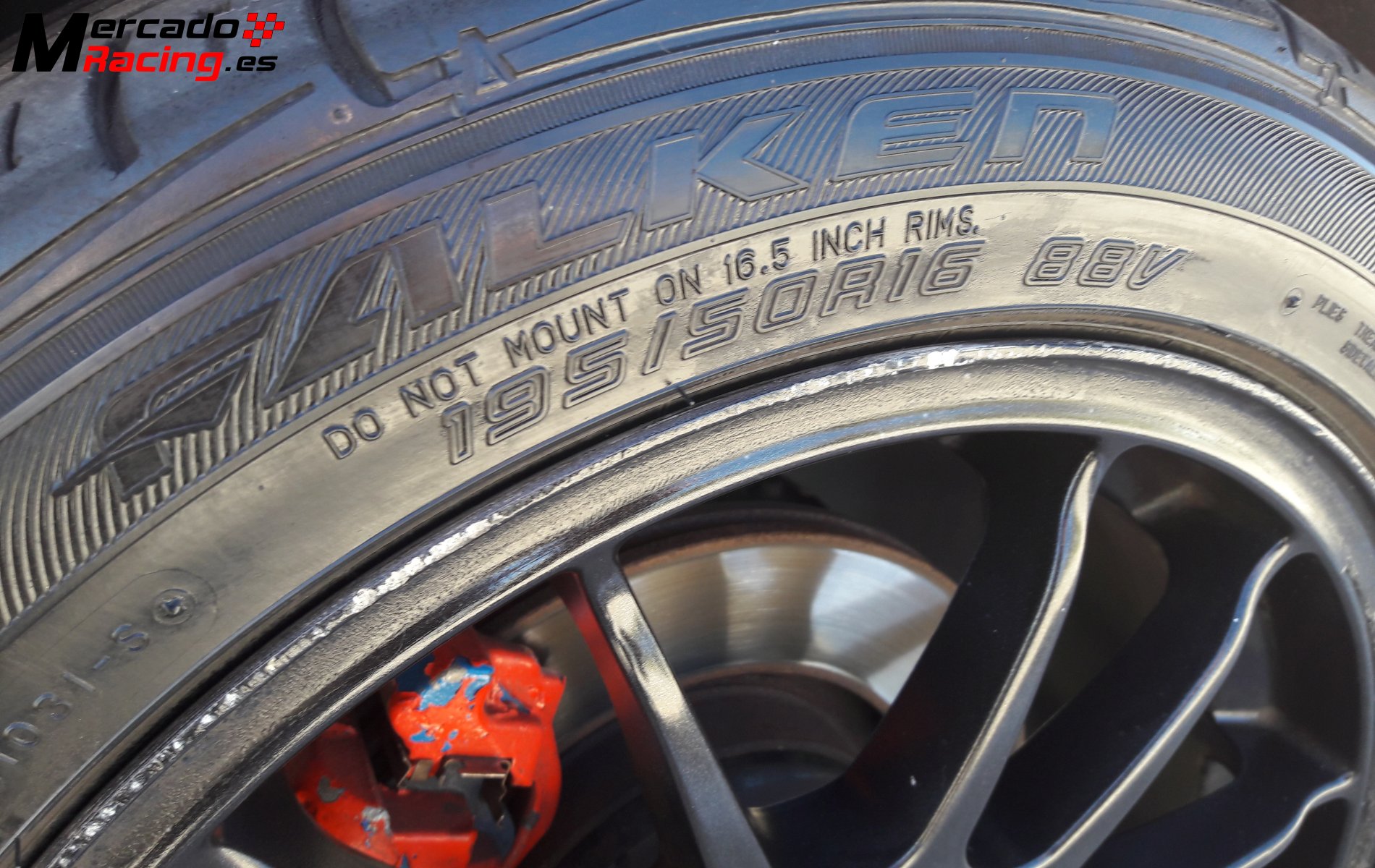 Llantas oz superleggera con neumaticos falken para ford / pe