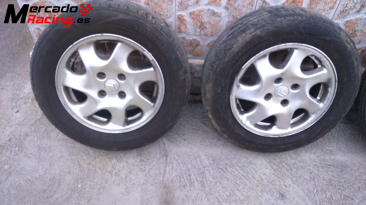 Llantas citroen 15 et28 con neumaticos