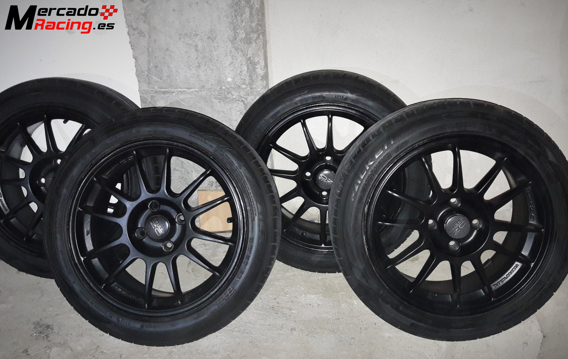 Llantas oz racing con neumaticos falken para ford / peugeot 