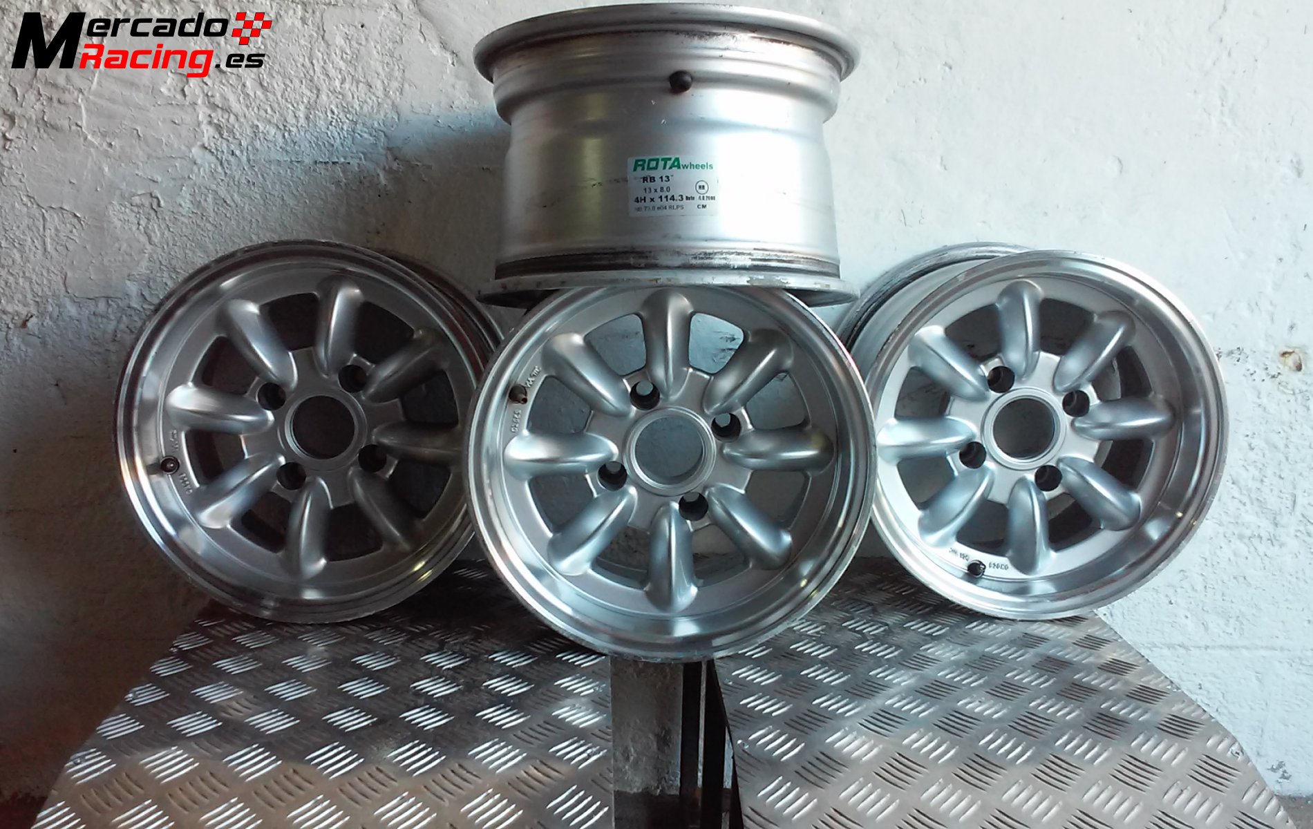 Llantas 13 rota(replicas minilitle  gordas )