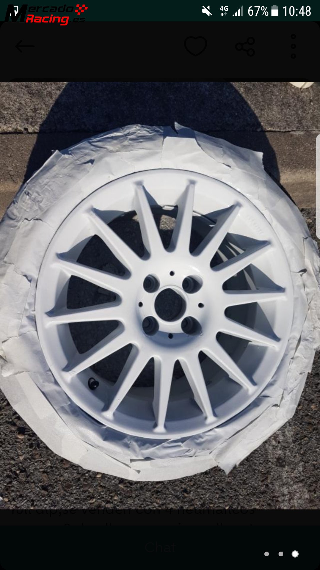 Llantas alesio r15 con neumaticos nuevos