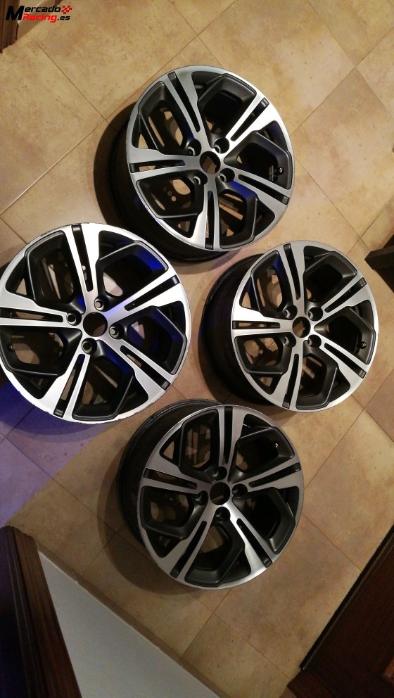 Llantas 208 gti, 4x108 17  et 25