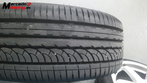 Llantas tipo compomotive 18  con neumáticos nuevos incluidos