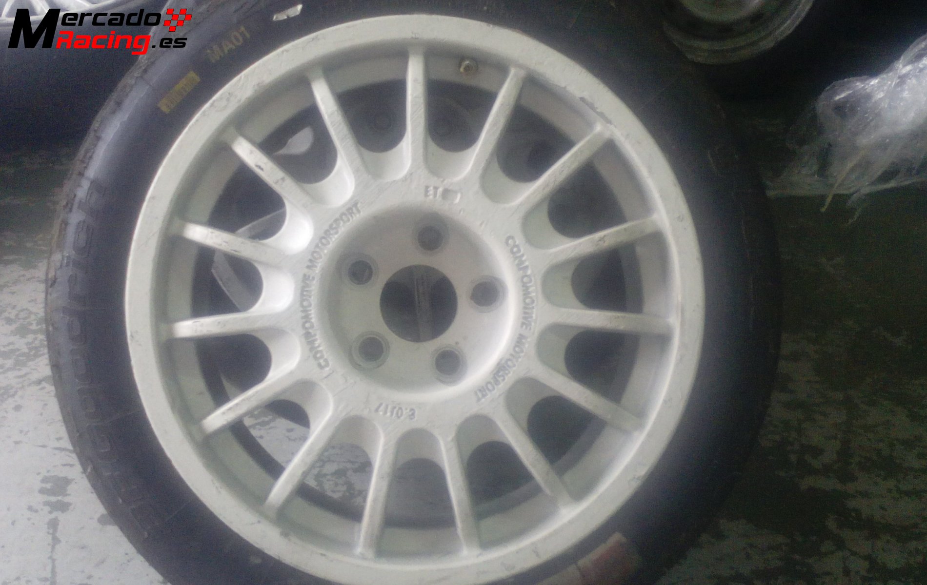 Lote 11 llantas mitsubishi evo en 17 1000€