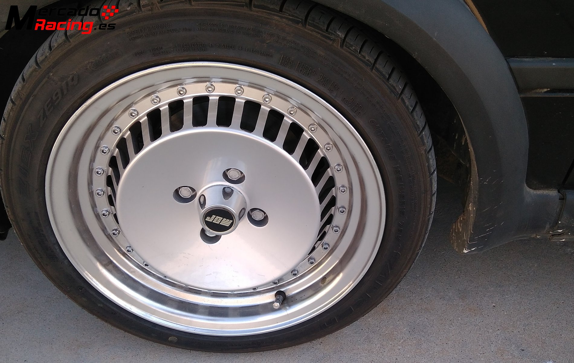 Llantas jbw 15 pulgadas 4x100