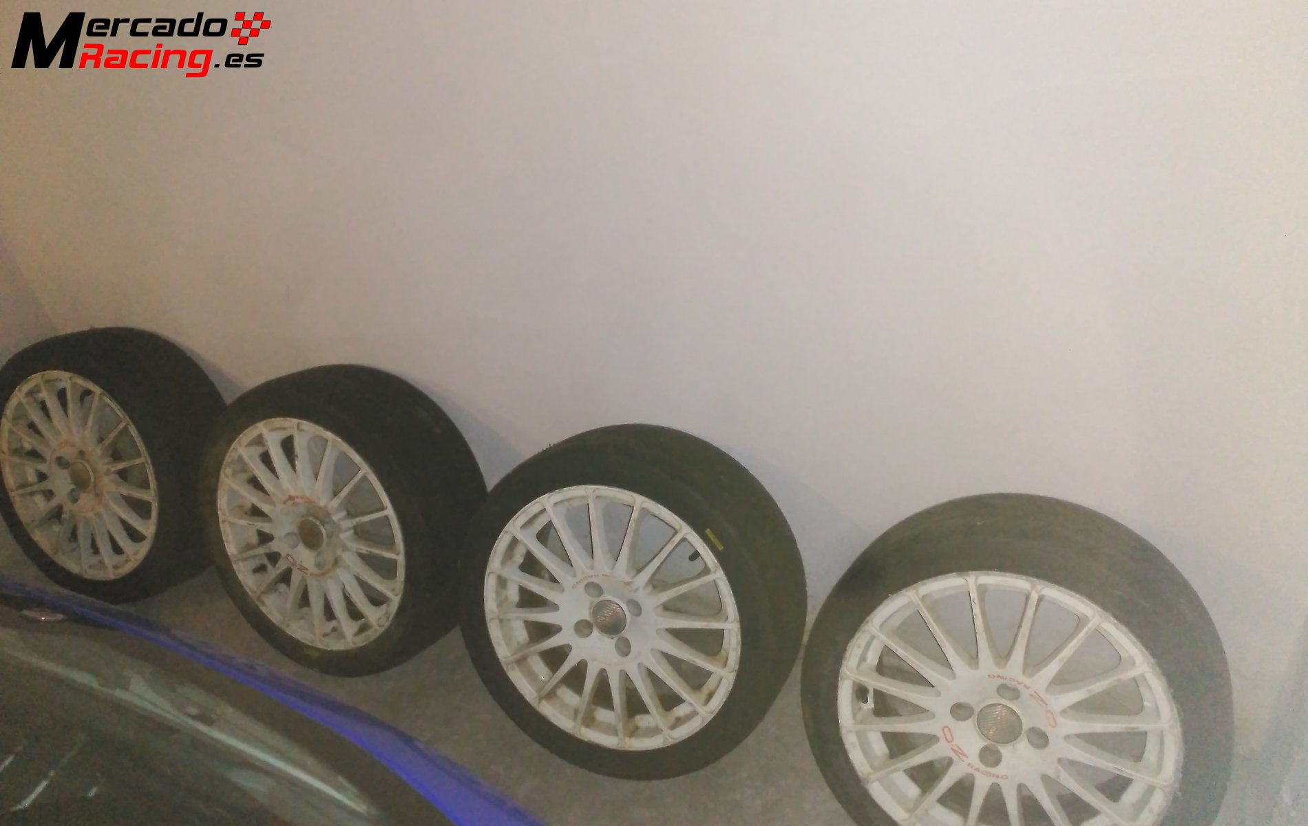 Llantas oz superturismo wrc  17  4x108   neumaticos lluvia
