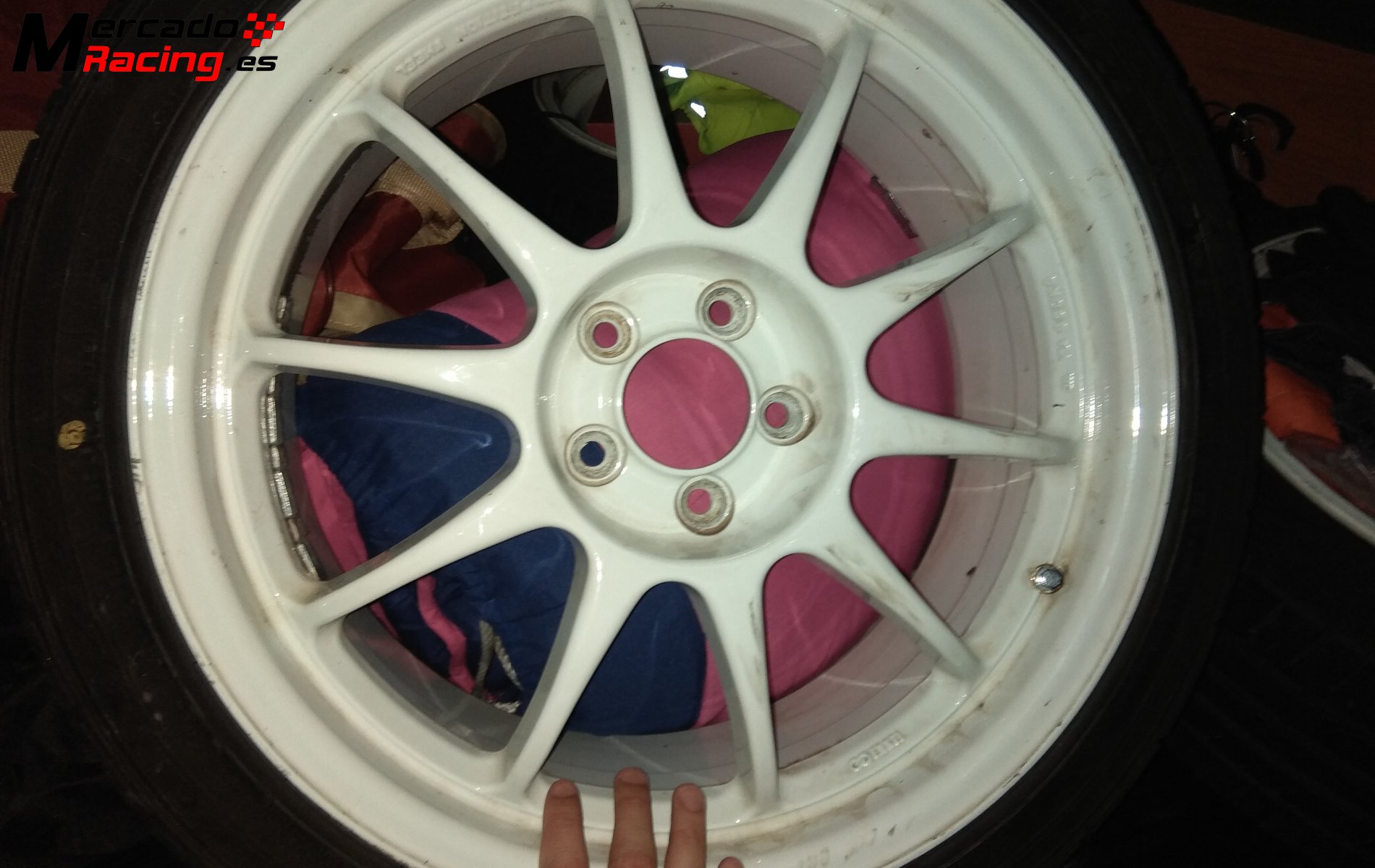 Llantas enkei es tarmac 17  x 7,5 , tornilleria 5x100 et 48