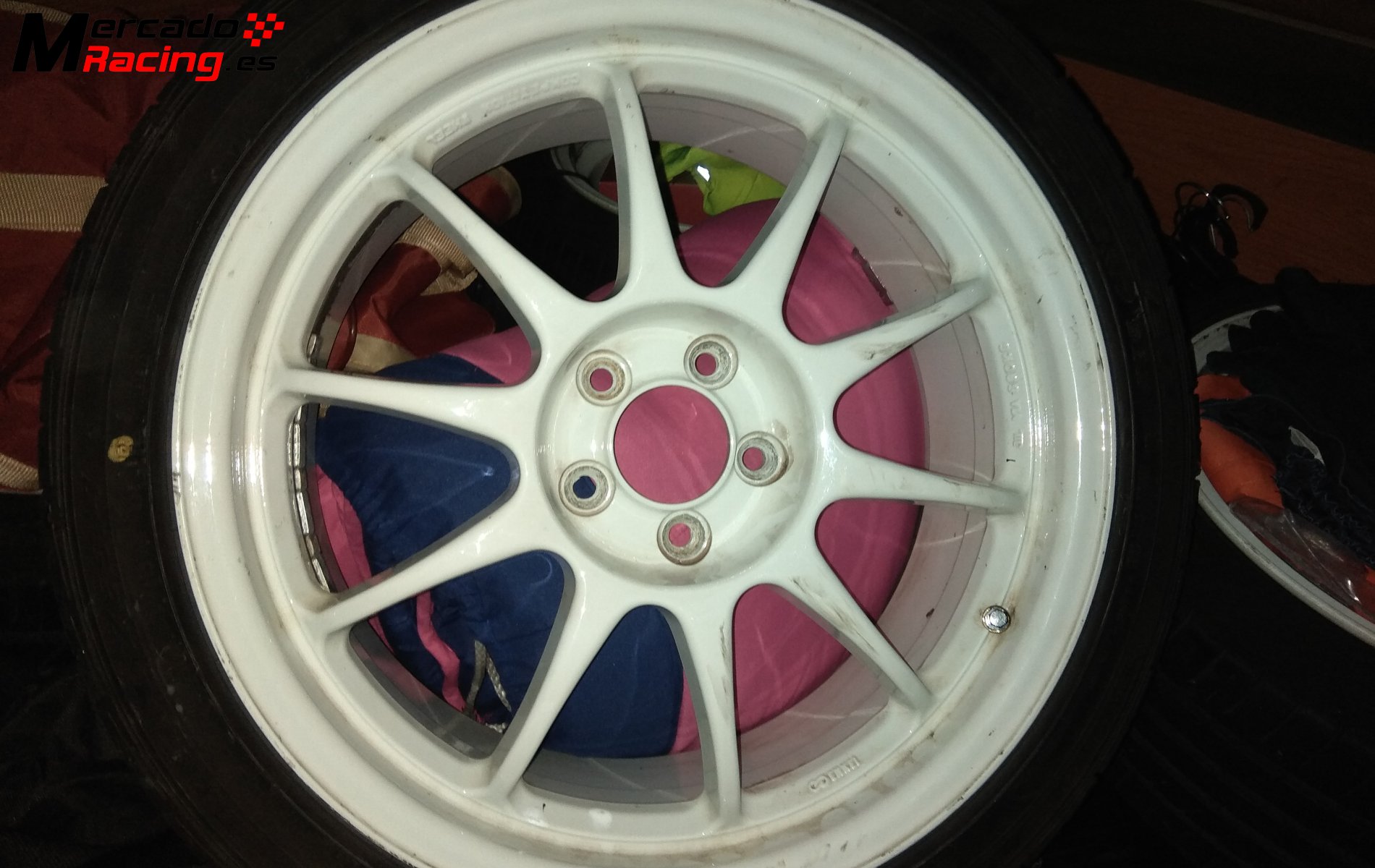 Llantas enkei es tarmac 17  x 7,5 , tornilleria 5x100 et 48