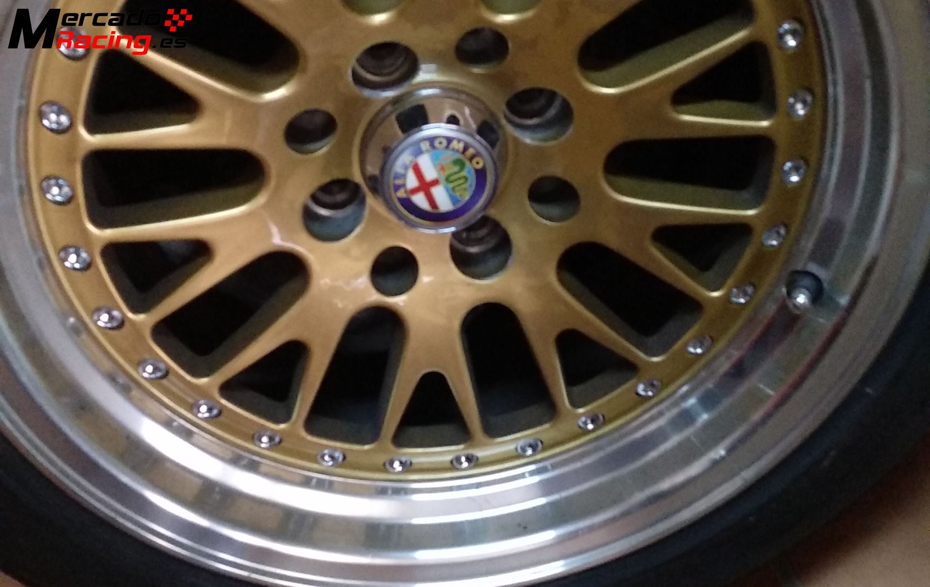 4 llantas y 4 neumáticos 4x100 4x108