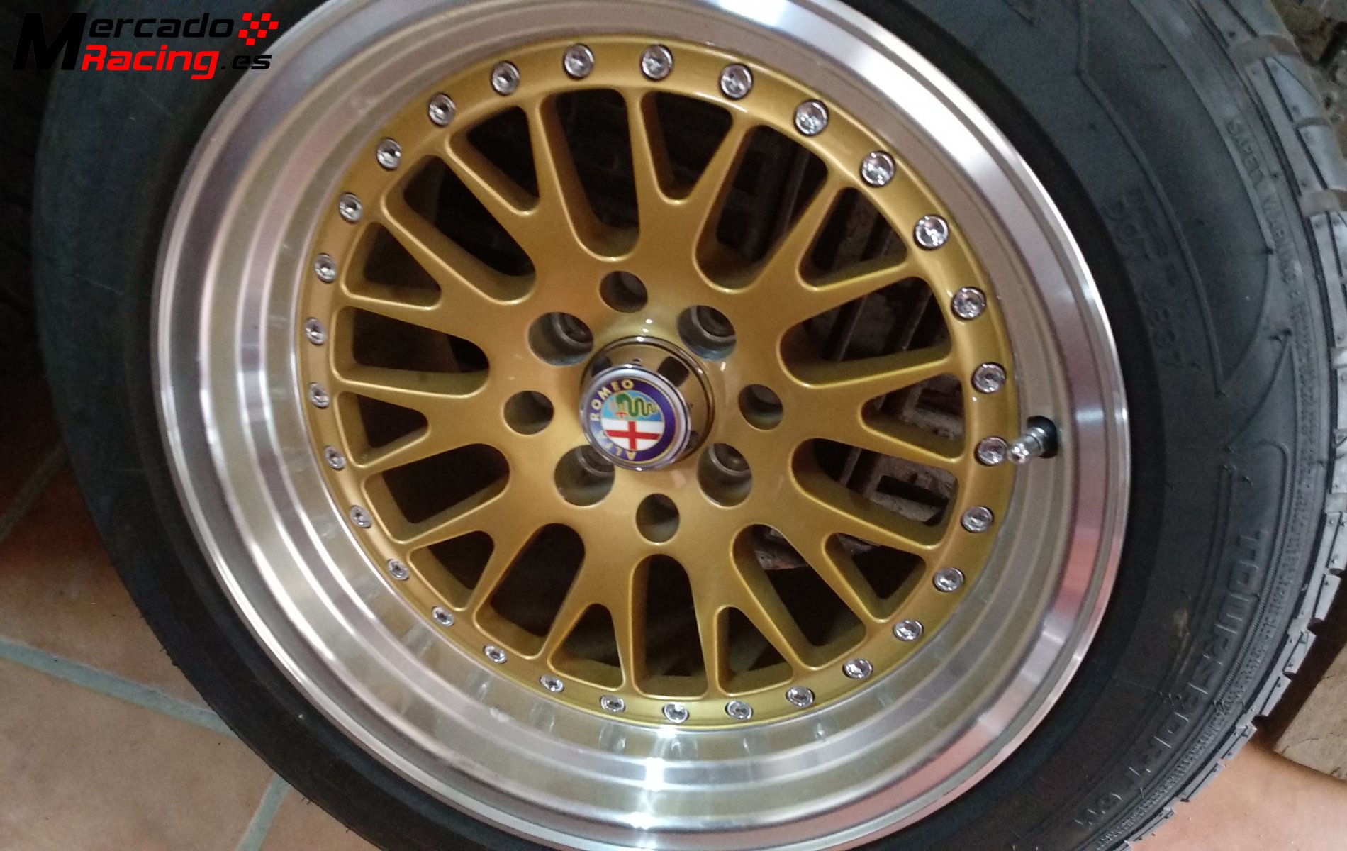 4 llantas y 4 neumáticos 4x100 4x108