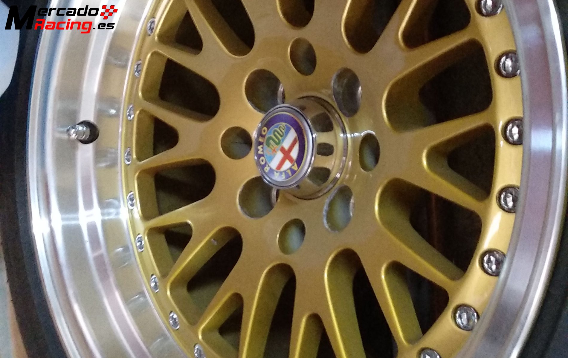 4 llantas y 4 neumáticos 4x100 4x108