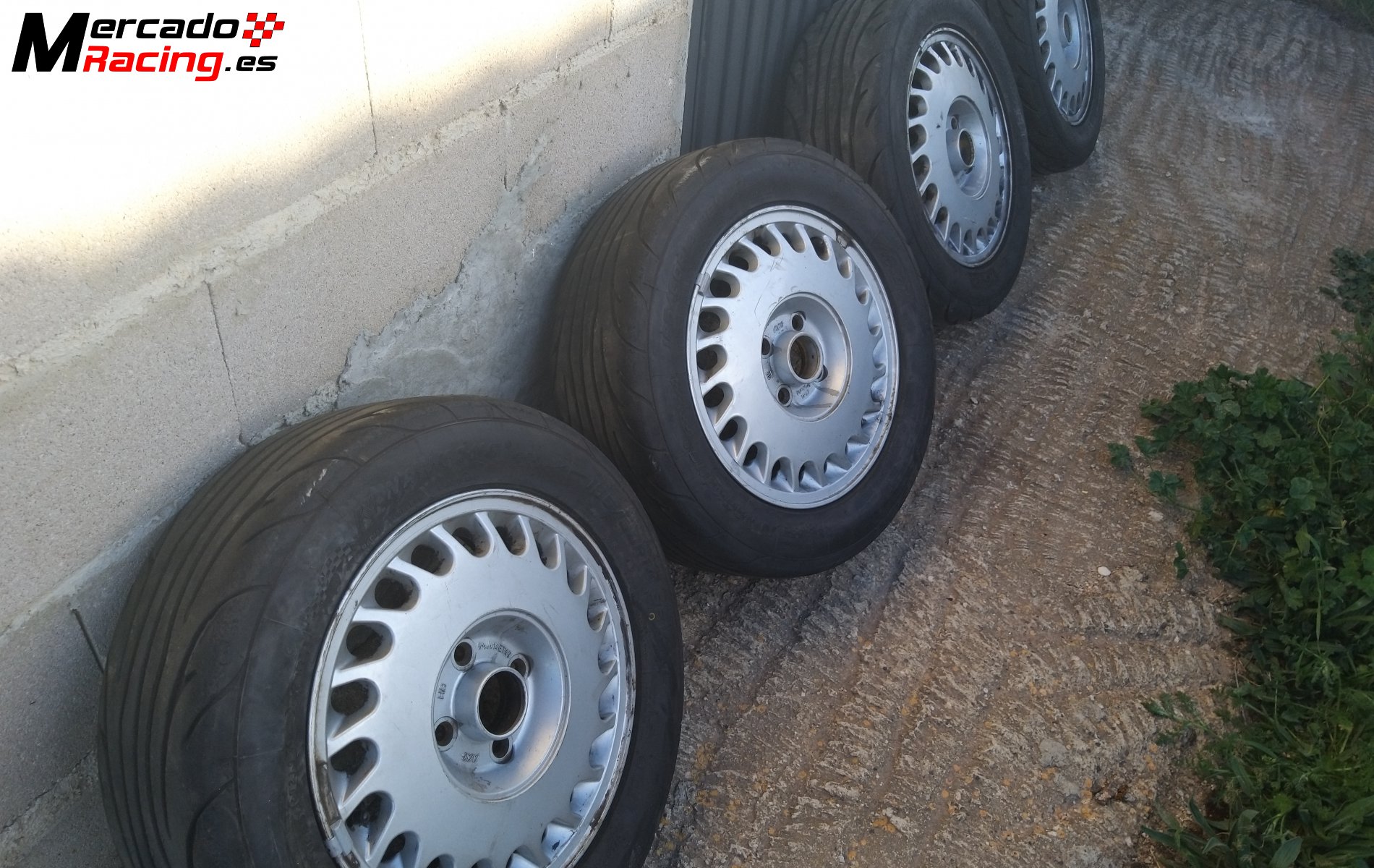 Llantas opel kaddet 4x100 en 14  neumaticos nankang ns2r semis