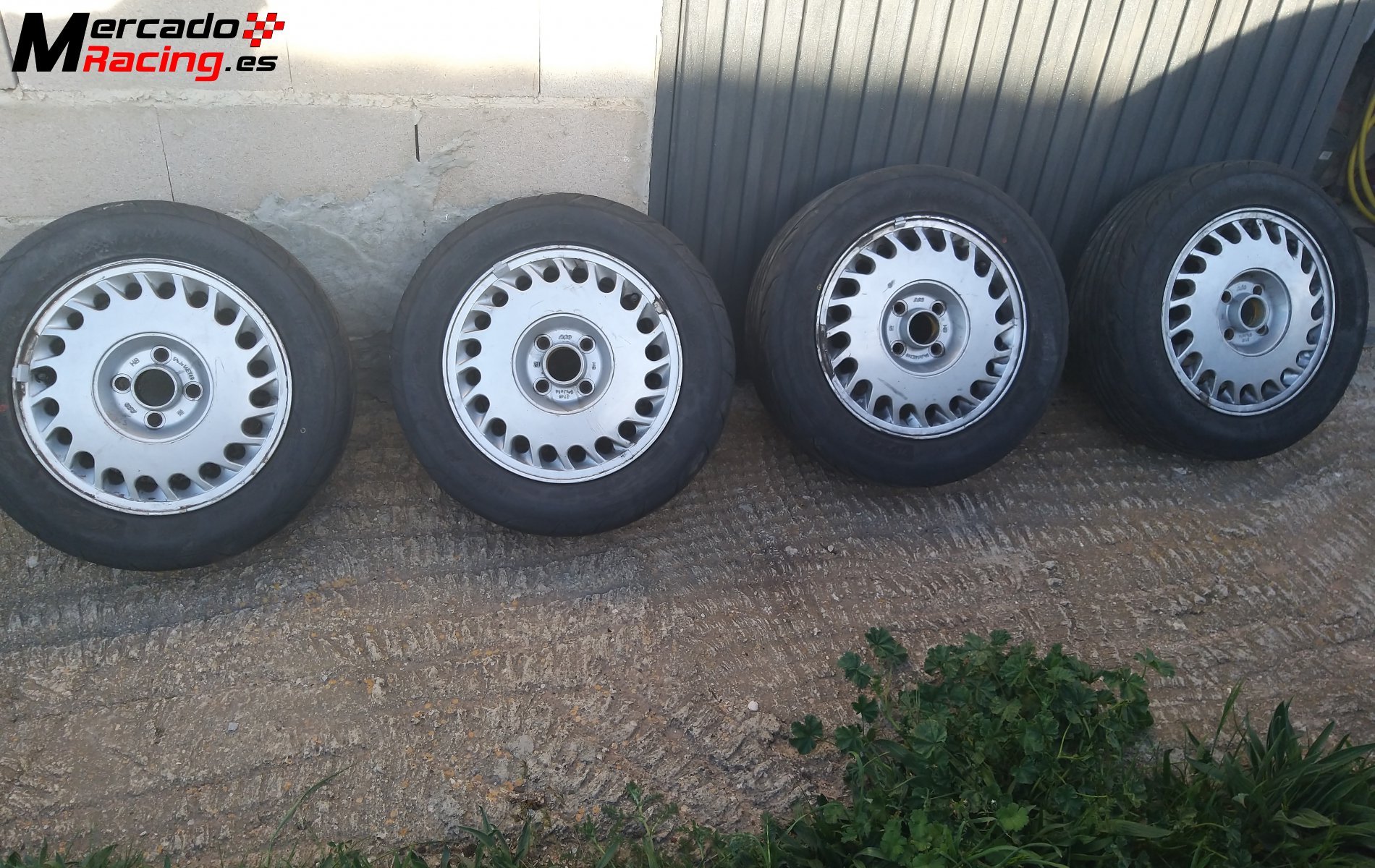 Llantas opel kaddet 4x100 en 14  neumaticos nankang ns2r semis