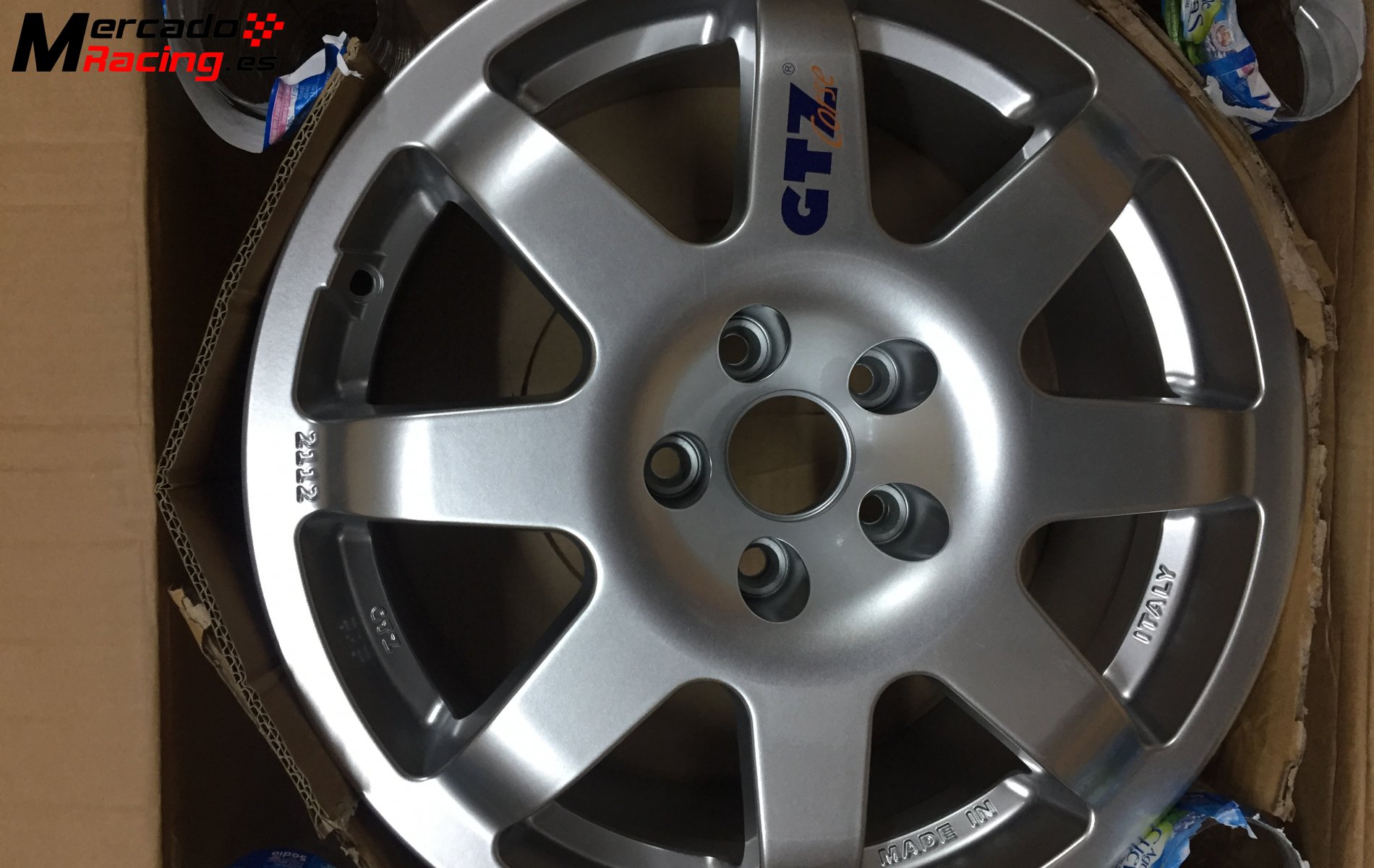 Llantas gtz gra 17” 5x108 nuevas