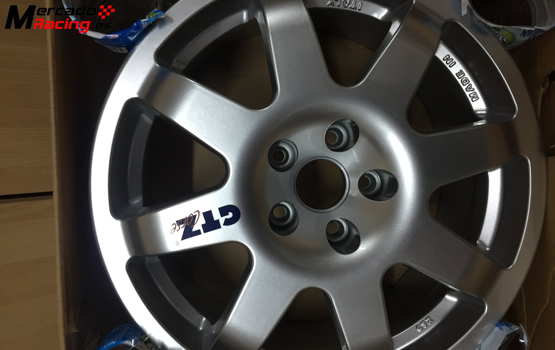 Llantas gtz gra 17” 5x108 nuevas
