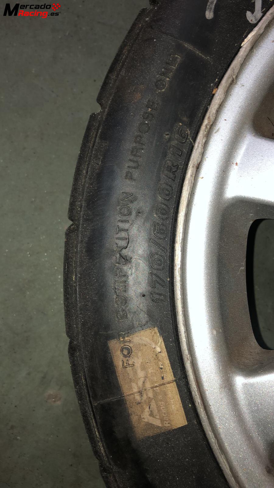2 llantas peugeot 206 gti   neumáticos kumho