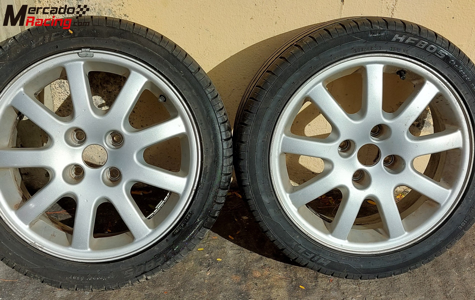 Llantas 206 gti en 16