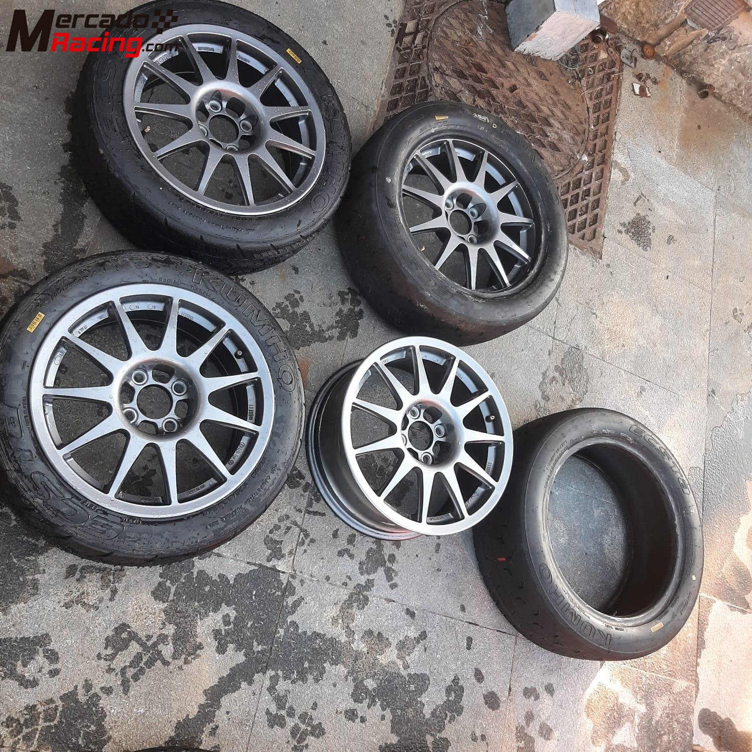 Se venden 8 llantas de 208 r2 semi nuevas!