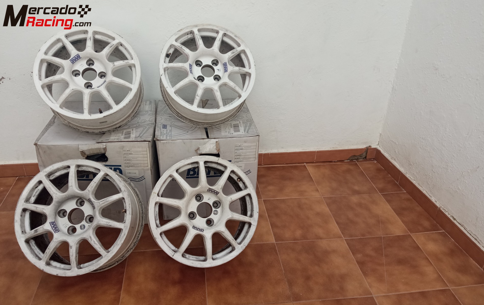 Venta de llantas braid en 15