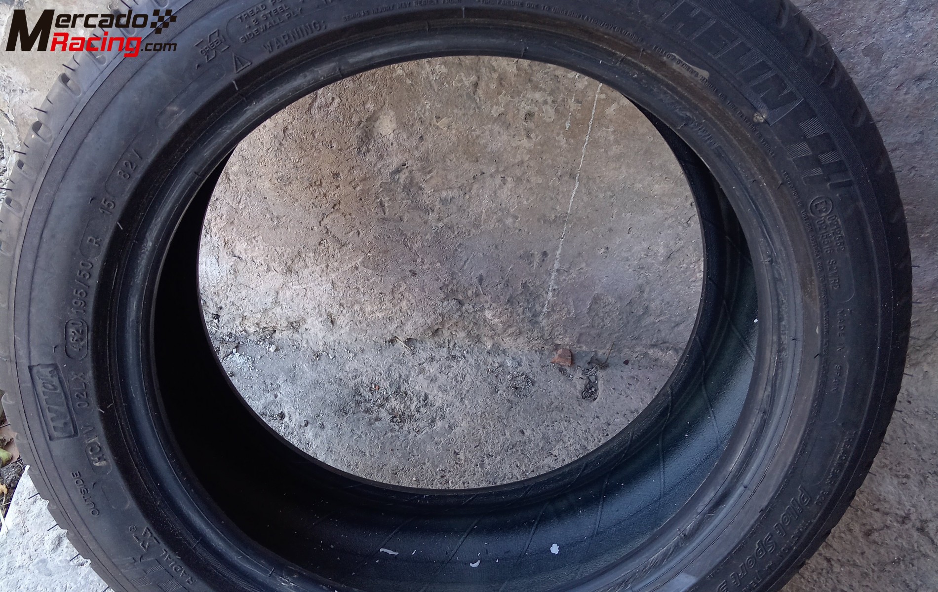 Cubierta michelin 15