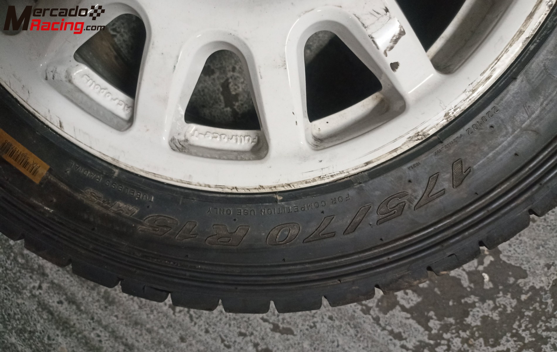  5 braid fullrace-t en 65x15 con pirellis scorpion