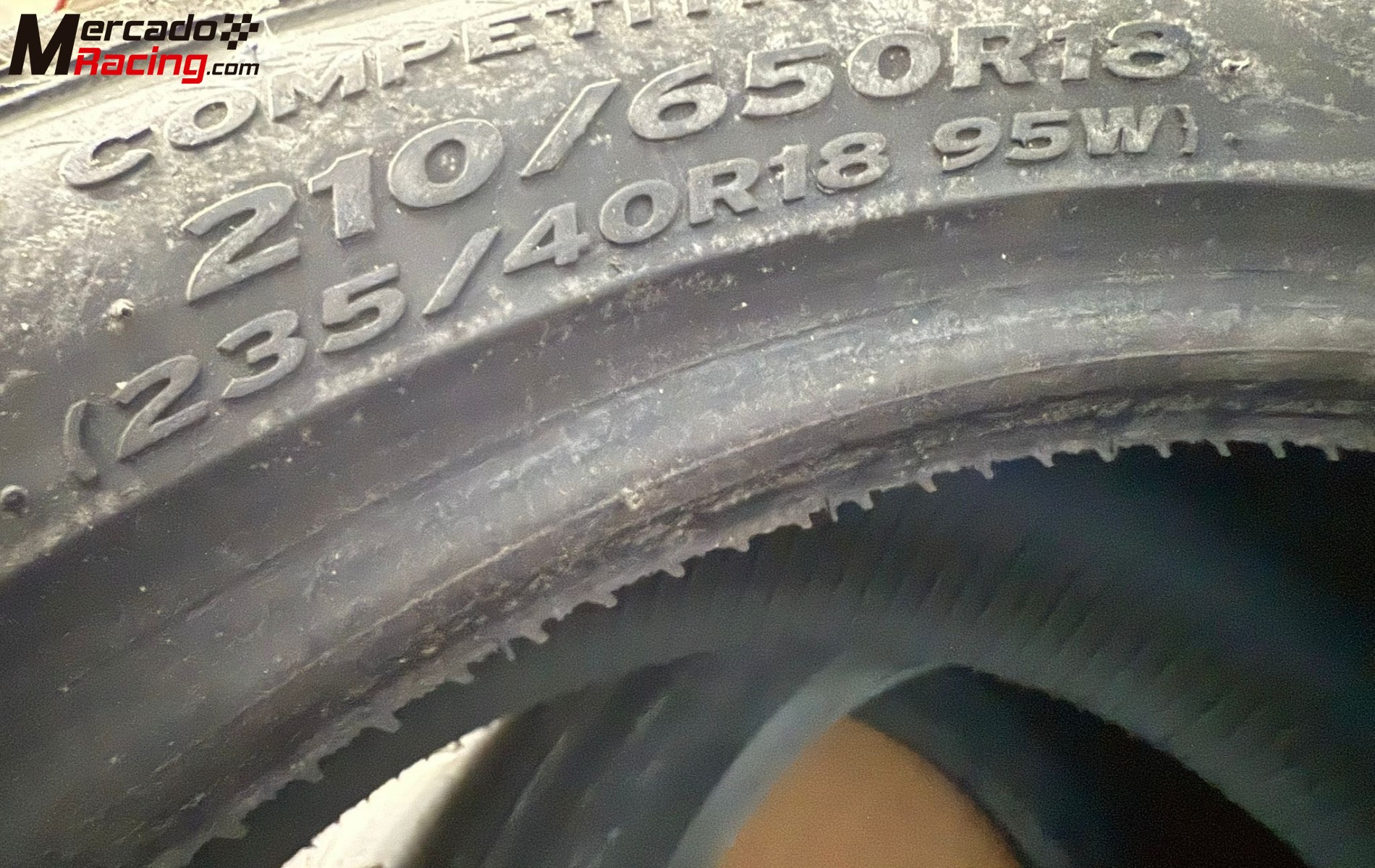 2 ruedas hankook en 18 de competición para asfalto 