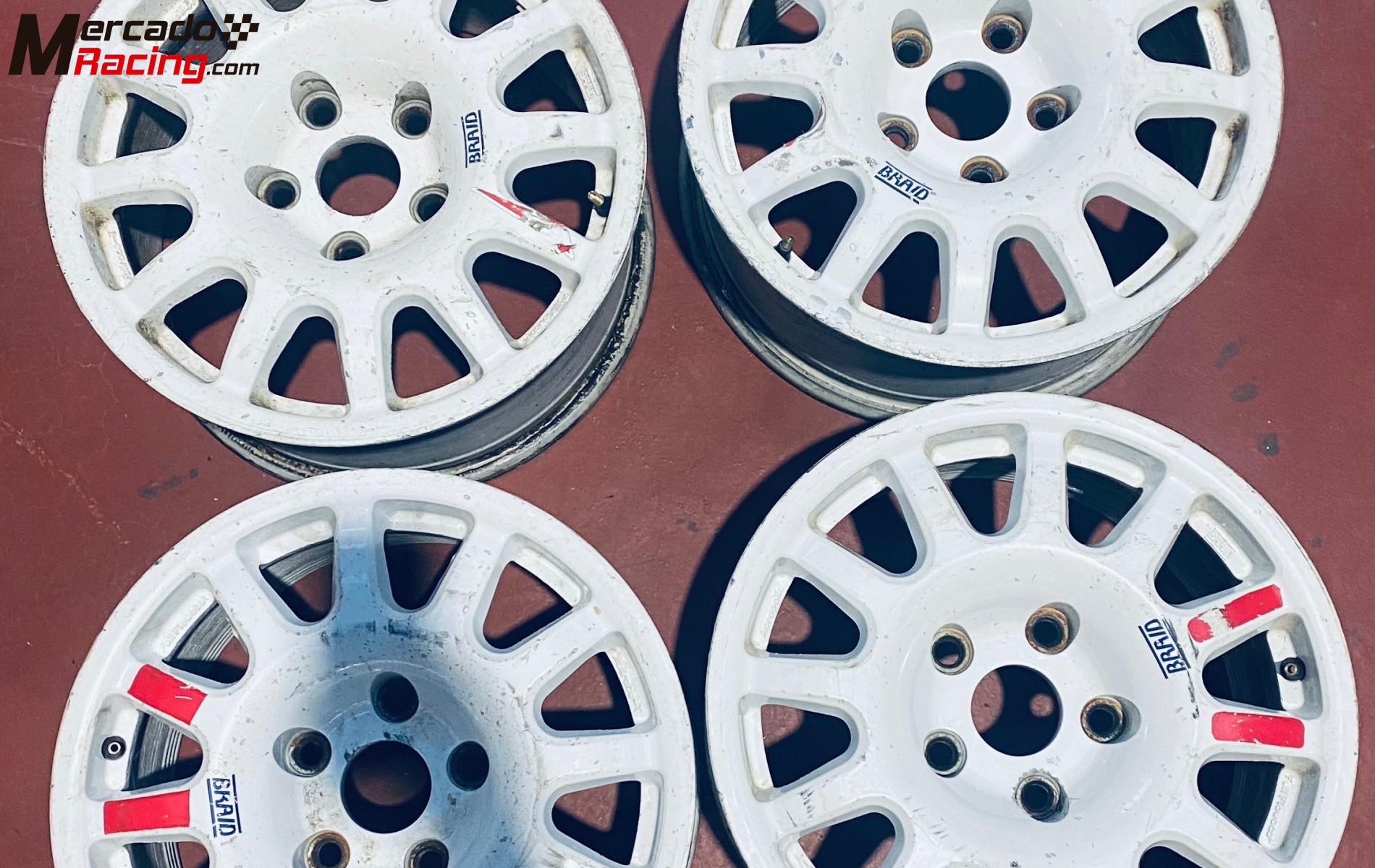 Llantas braid 15 5x114,3 toyota