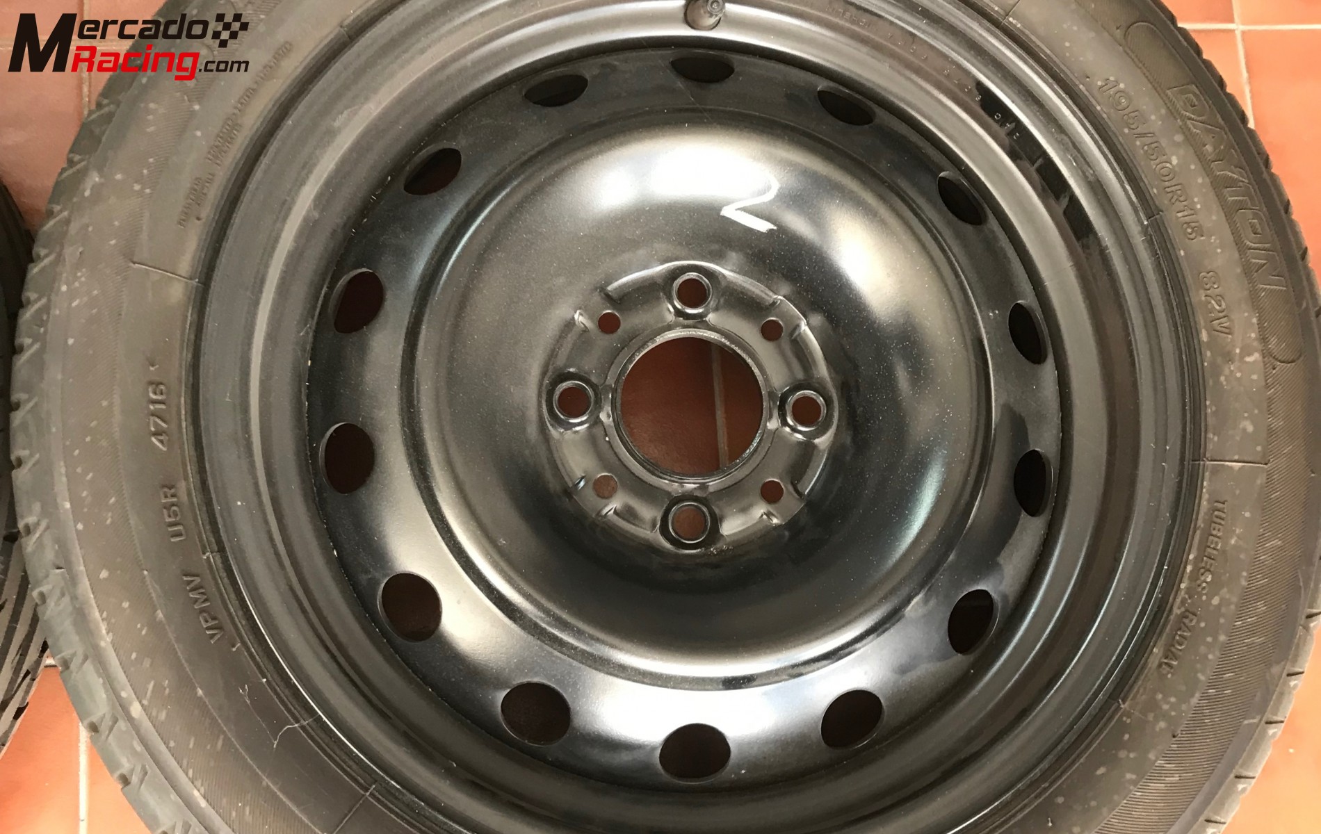 Llantas 15 peugeot citroen con neumáticos 