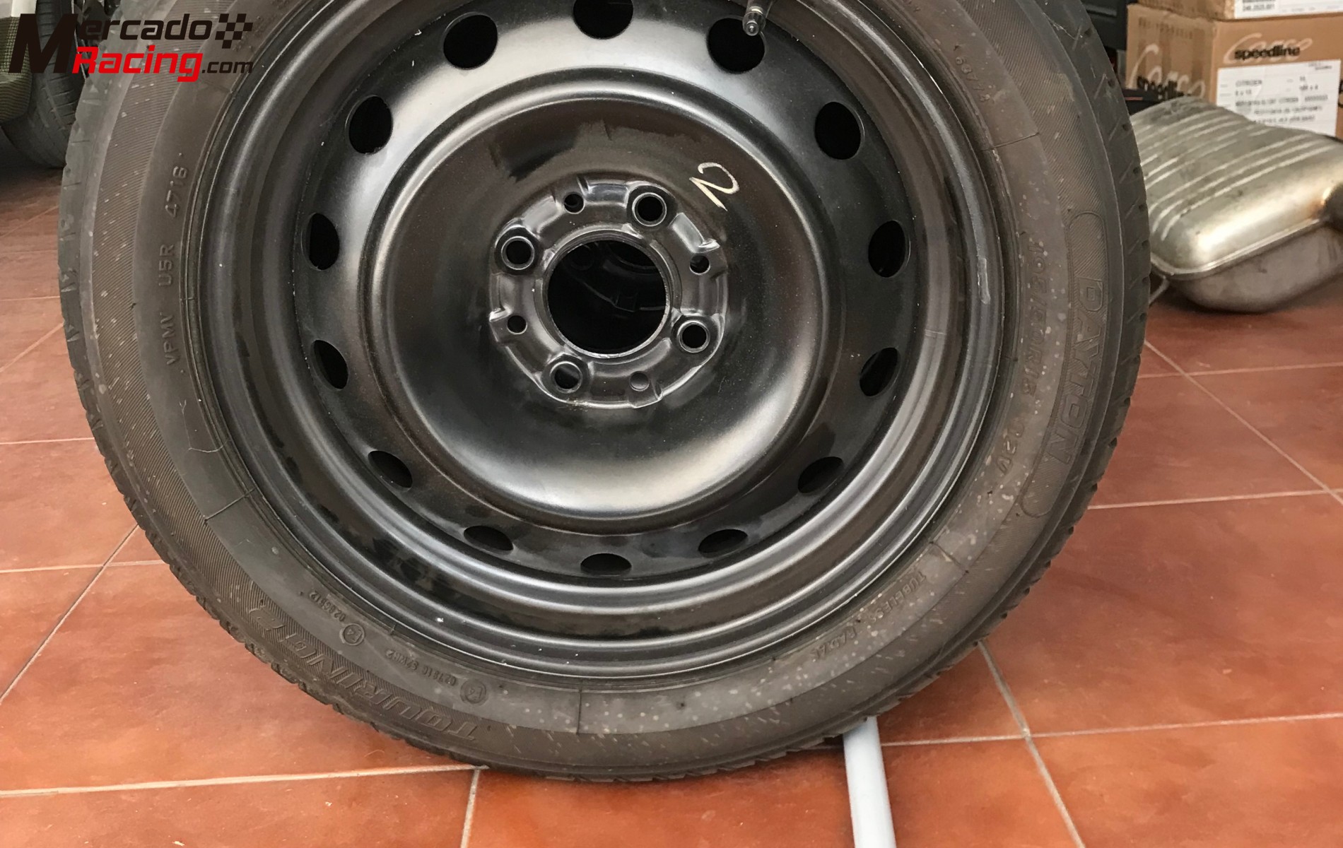 Llantas 15 peugeot citroen con neumáticos 