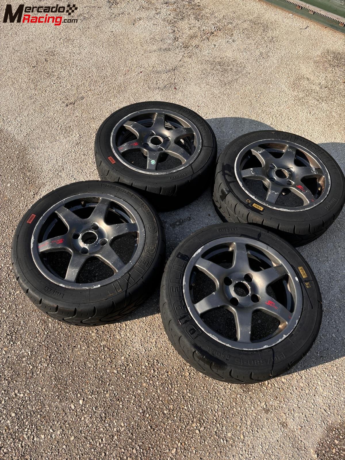 Llantas tecnomagnesio 4x108 en 15