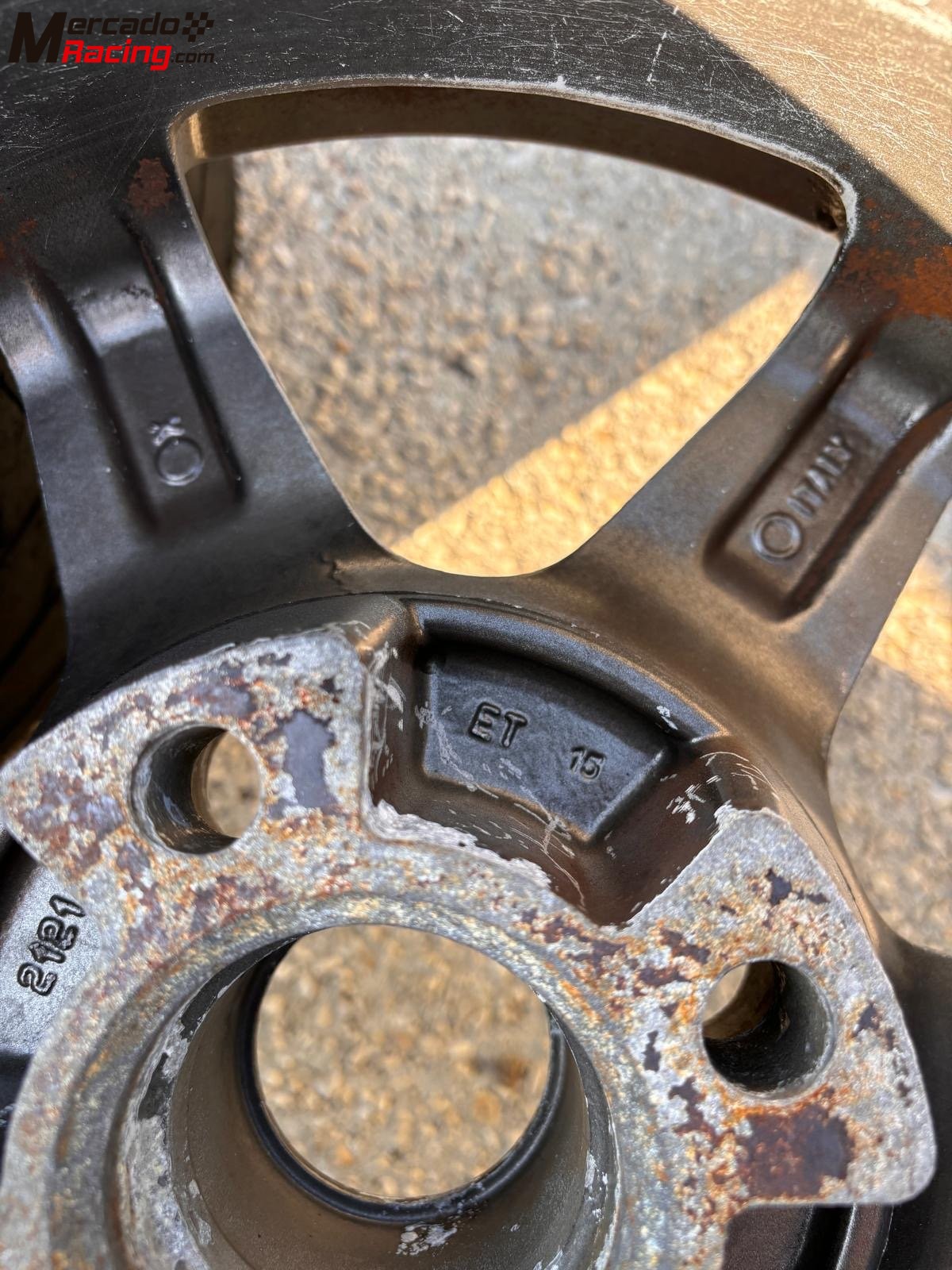 Llantas tecnomagnesio 4x108 en 15