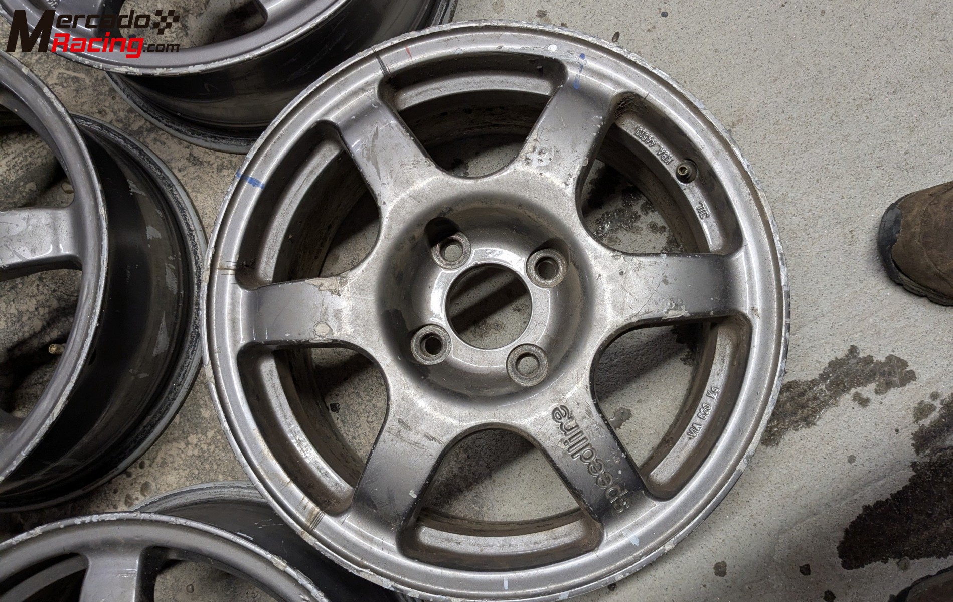 Juego llantas originales desafío 206 nacional