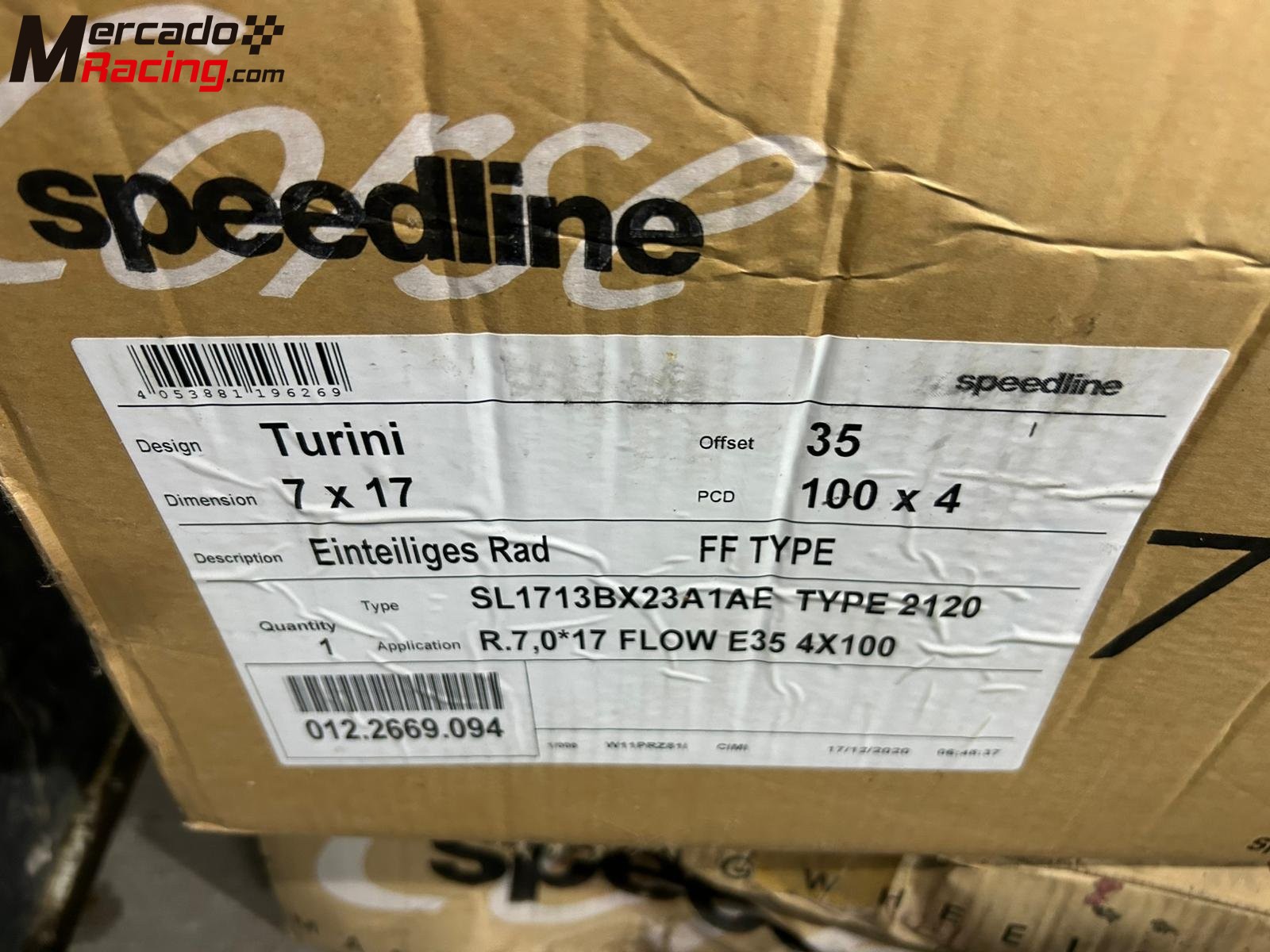 Speedline turini 17