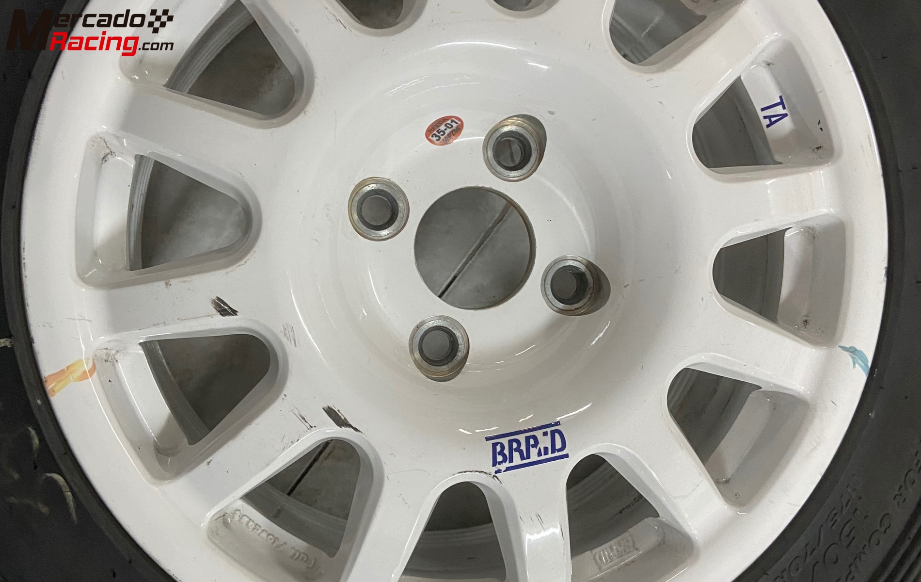 6 llantas braid fullrace t acropolis 15 pulgadas