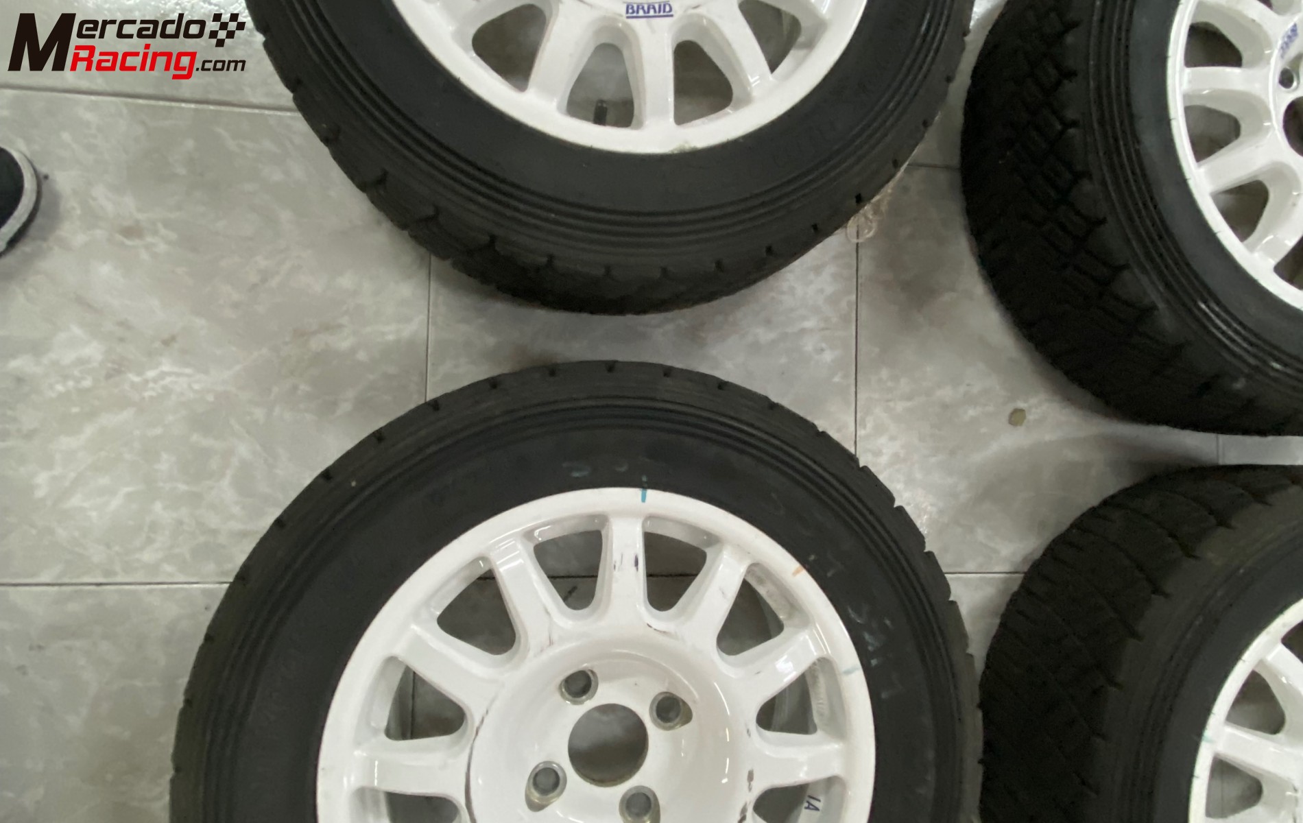 6 llantas braid fullrace t acropolis 15 pulgadas